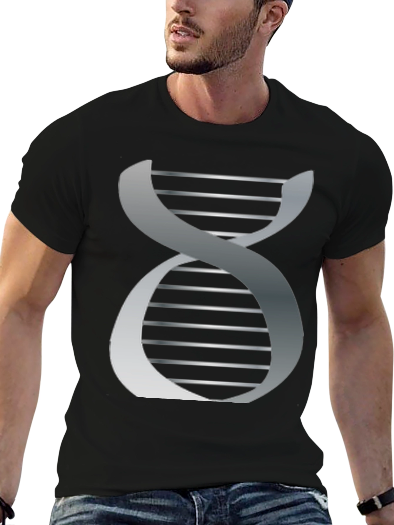 DNA Graphic Tee - Science Inspired Design