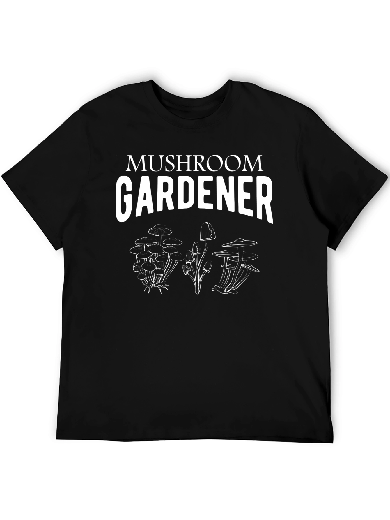 Mushroom Gardener Graphic T-Shirt