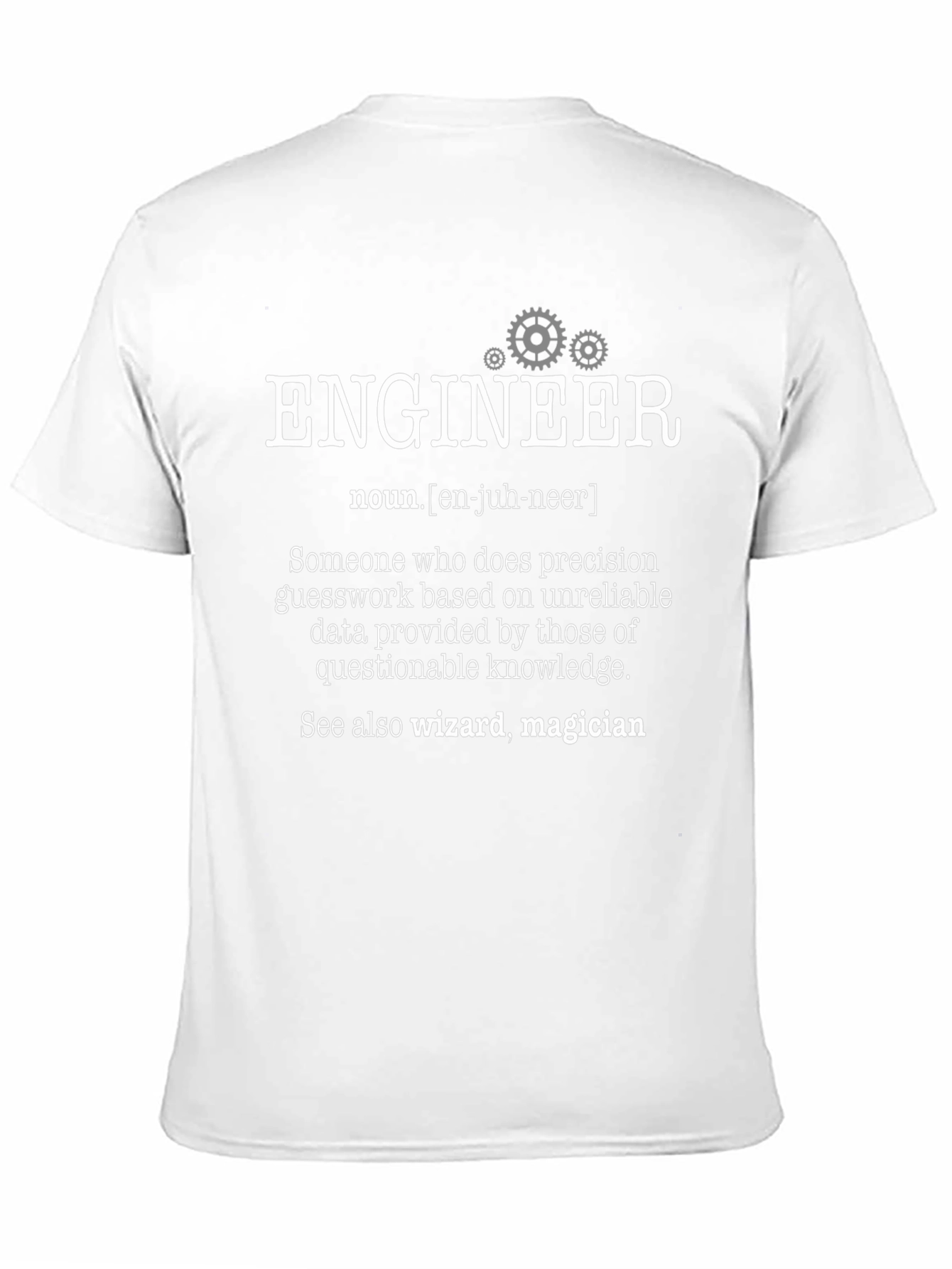 Engineer Definition T-Shirt - Funny Gift