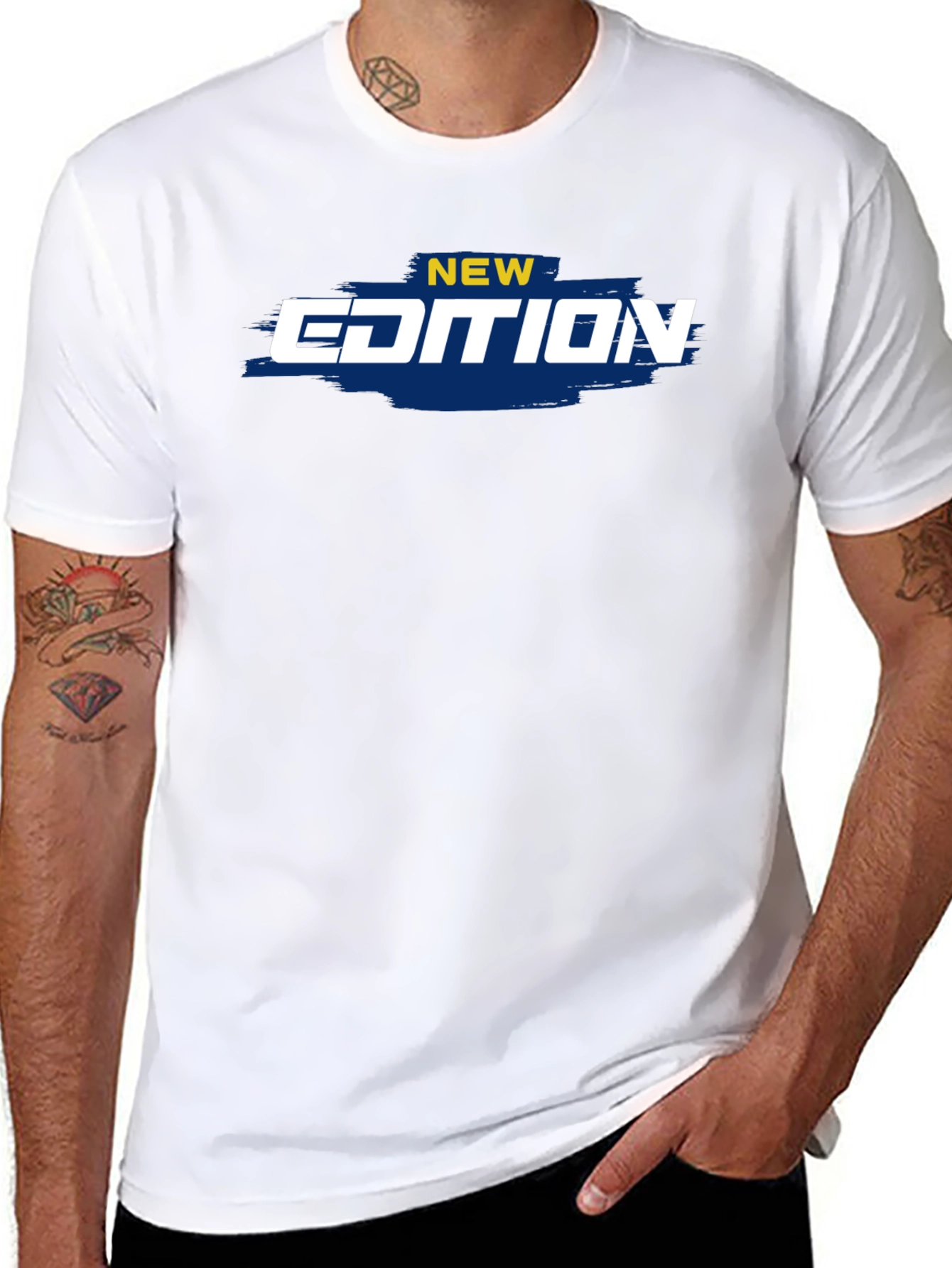 New Edition Graphic Tee - Classic Black T-Shirt