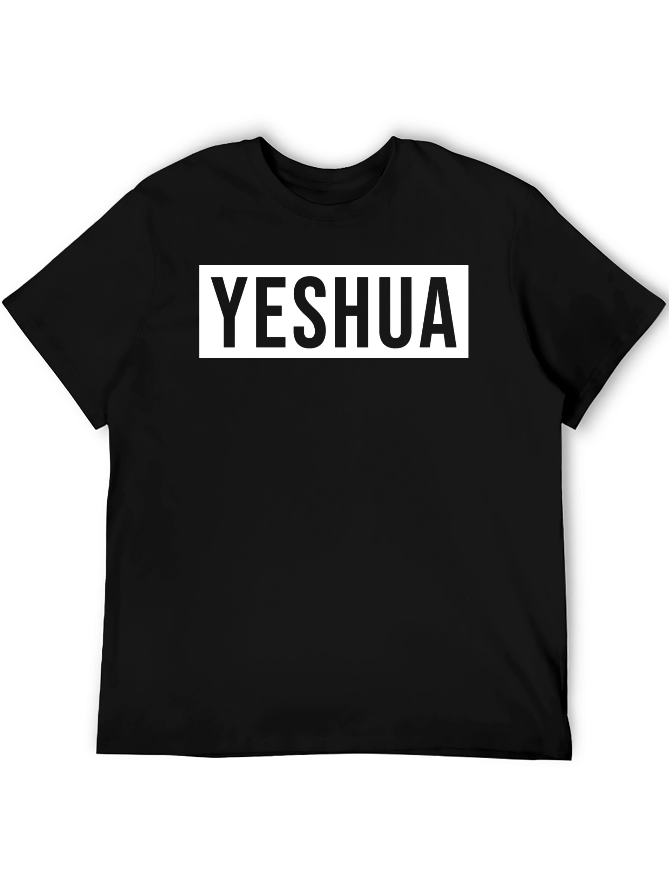 Yeshua Graphic Tee - Classic Black T-Shirt