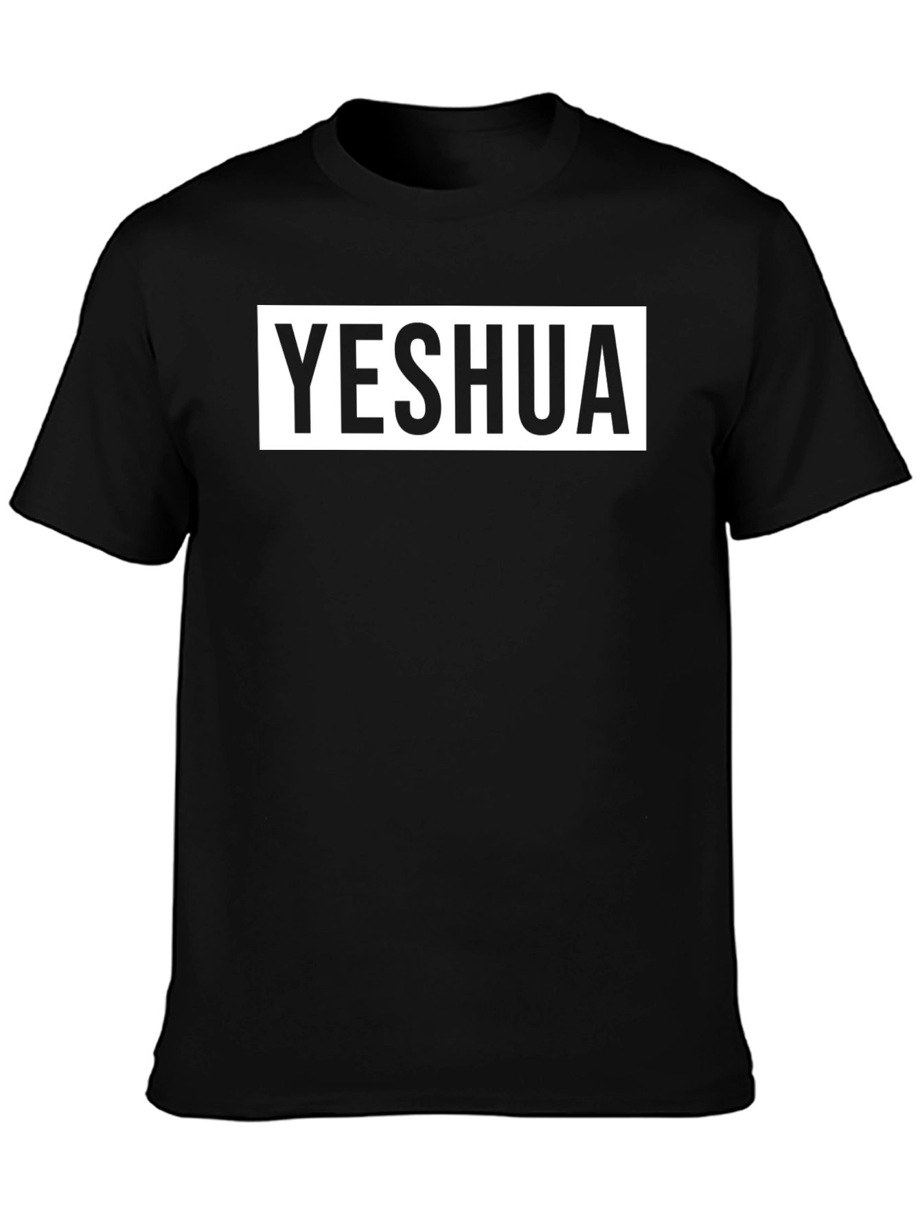 Yeshua Graphic Tee - Classic Black T-Shirt