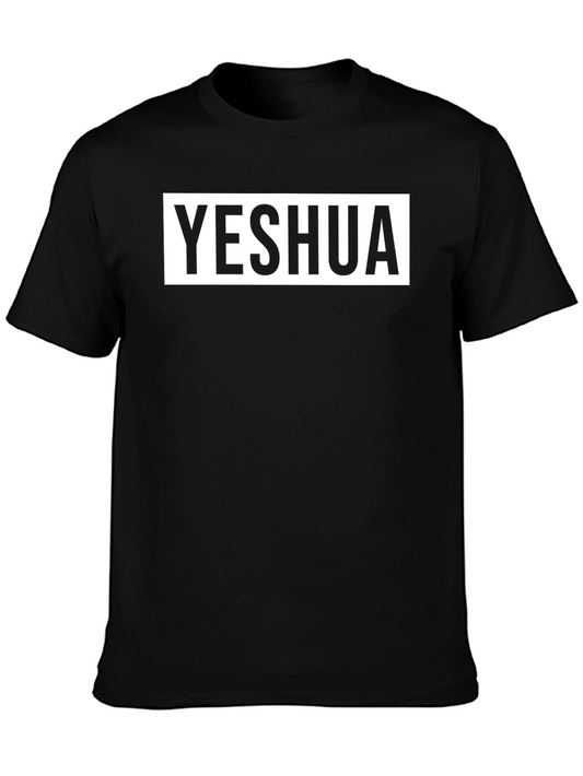Yeshua Graphic Tee - Classic Black T-Shirt