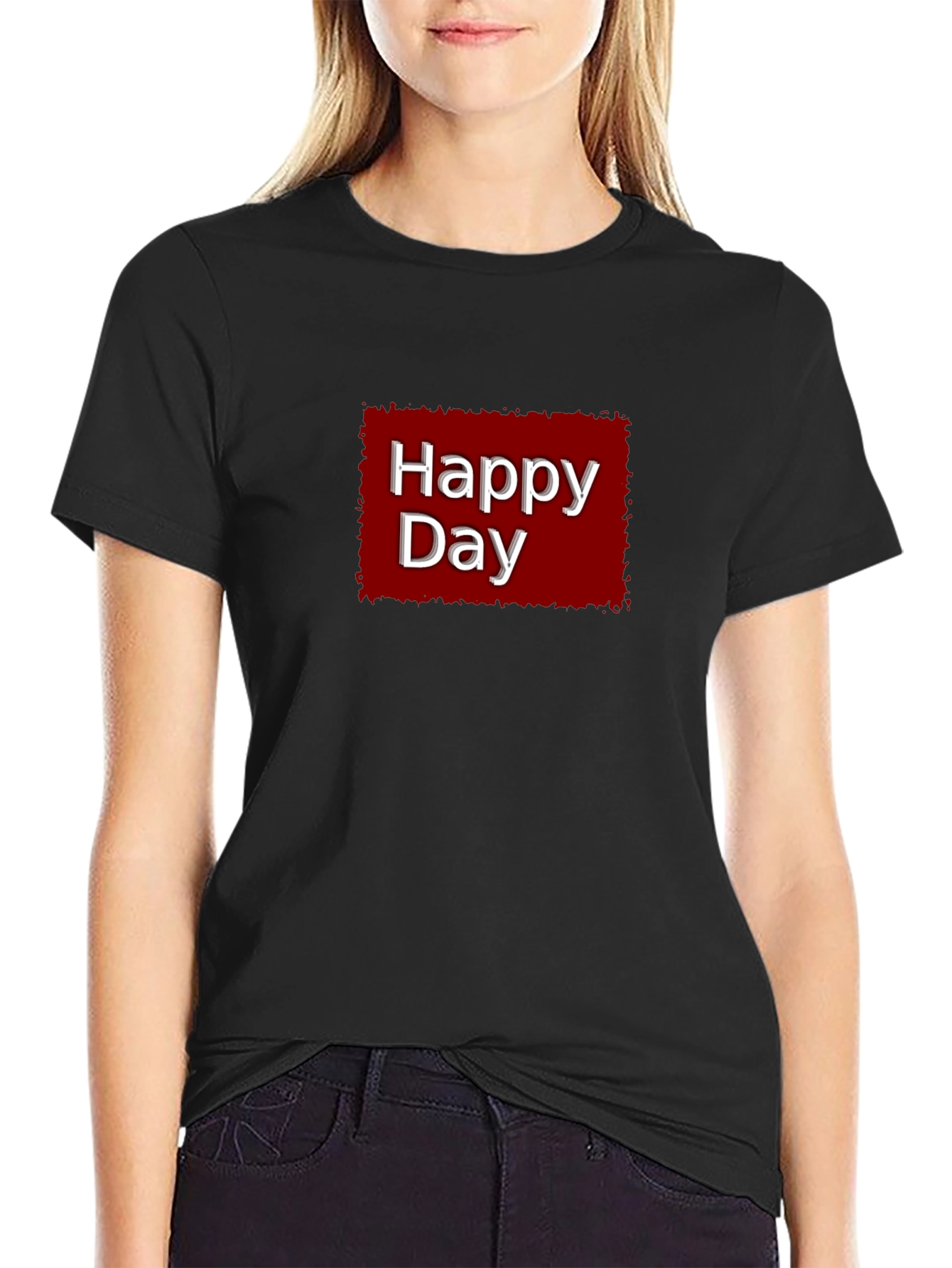 Happy Day Graphic Tee - Classic Comfort