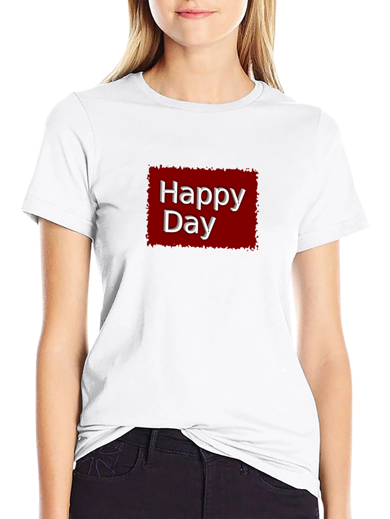 Happy Day Graphic Tee - Classic Comfort