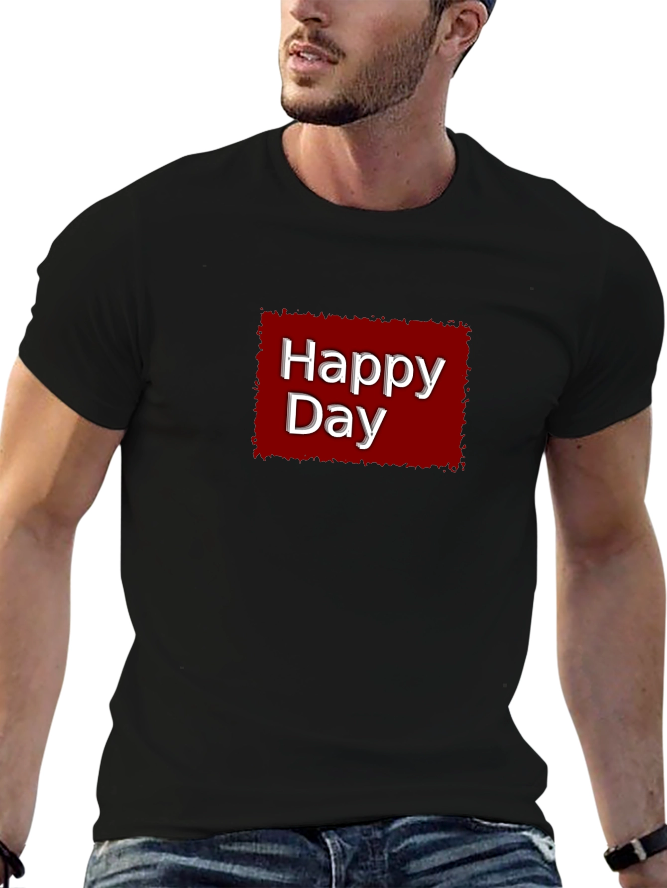Happy Day Graphic Tee - Classic Comfort