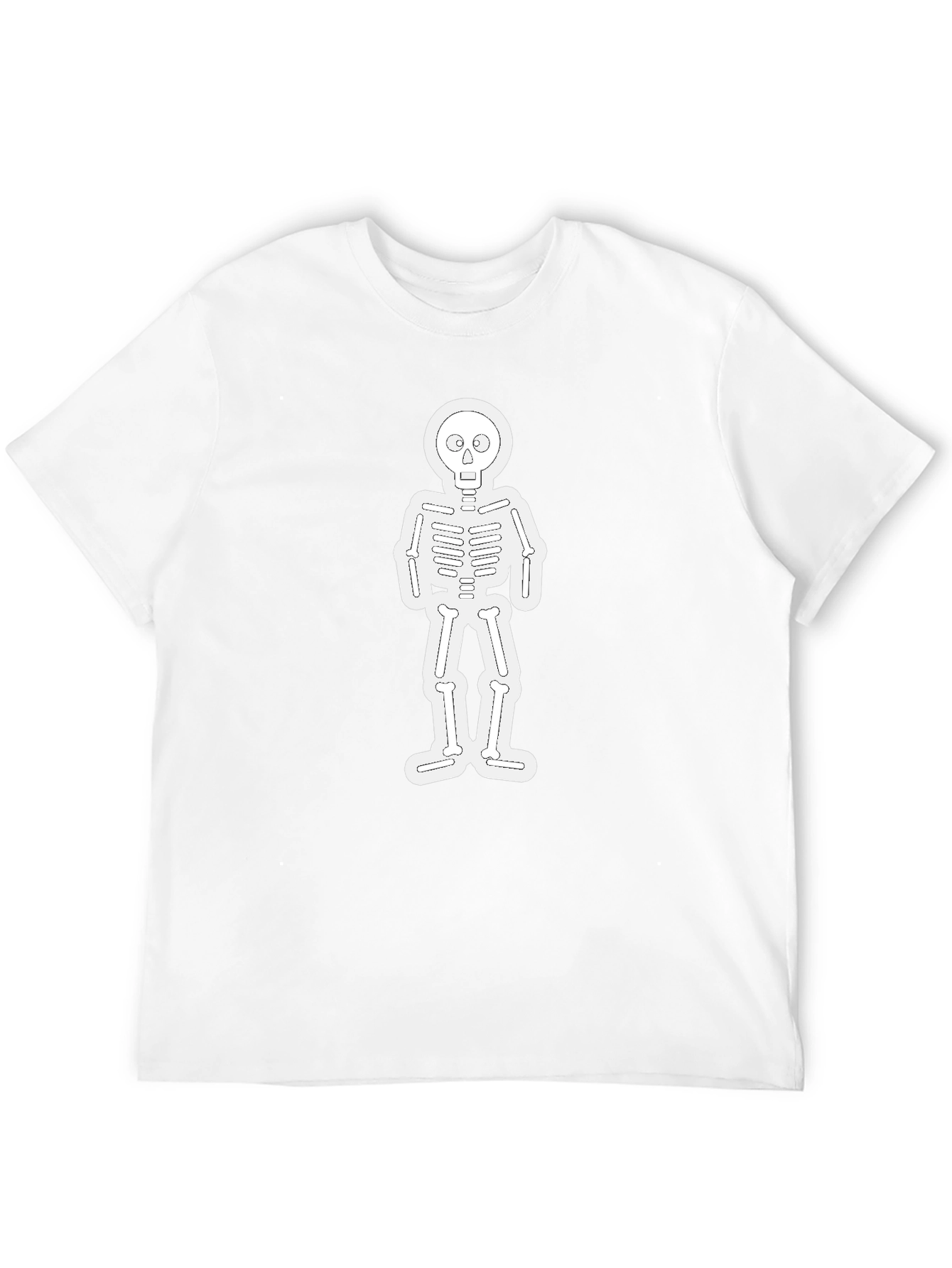 Skeleton Graphic Black T-Shirt - Halloween Ready