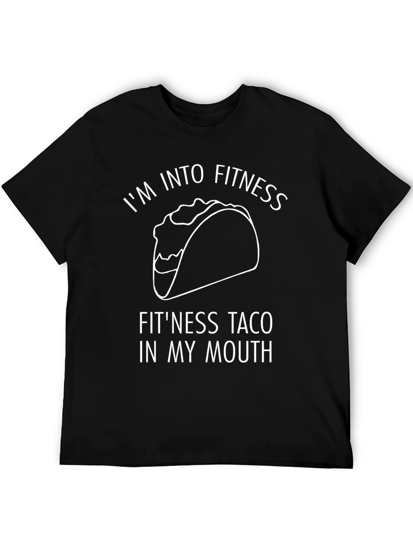 Fitness Taco T-Shirt - Funny Foodie Tee