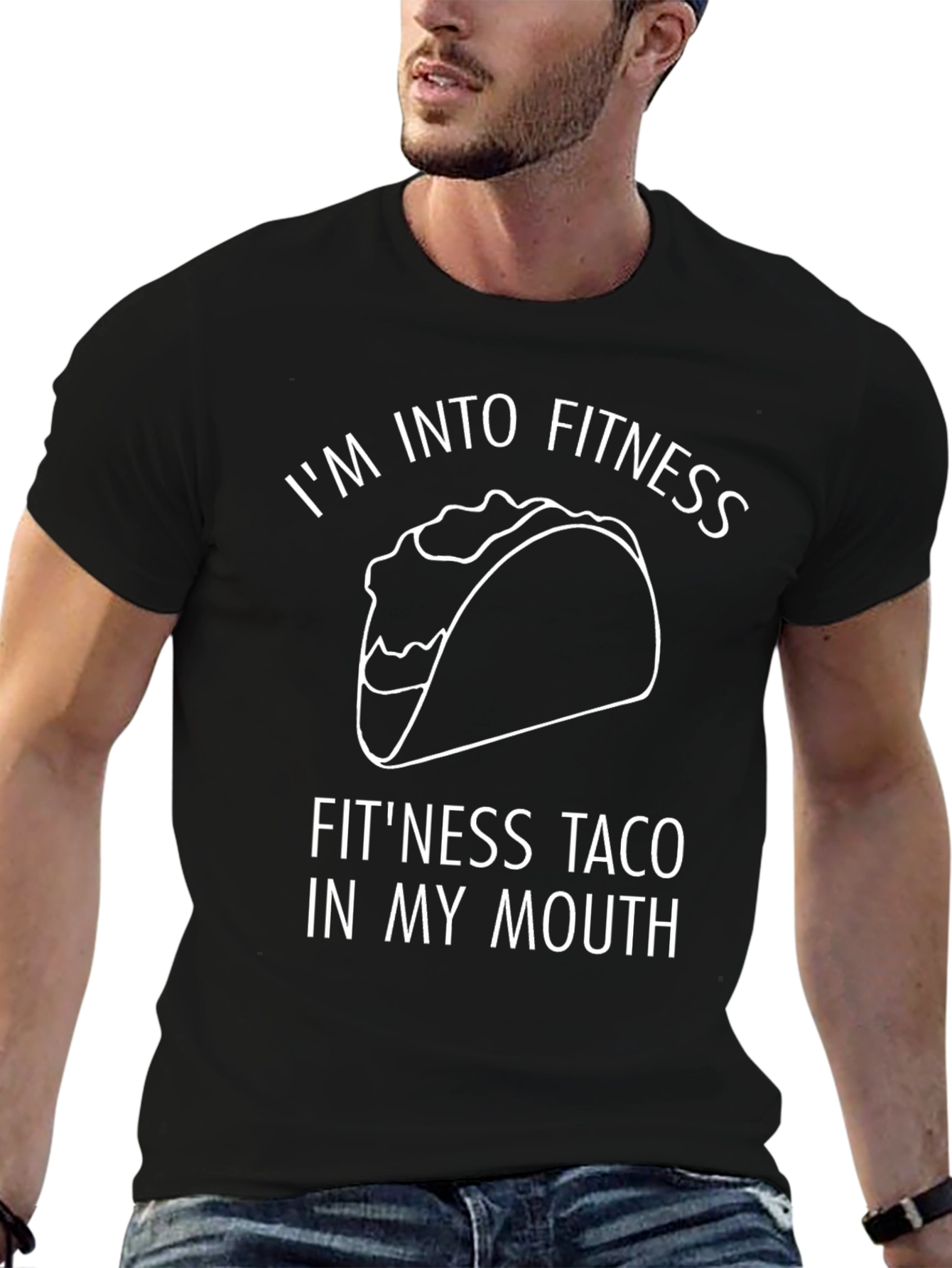 Fitness Taco T-Shirt - Funny Foodie Tee
