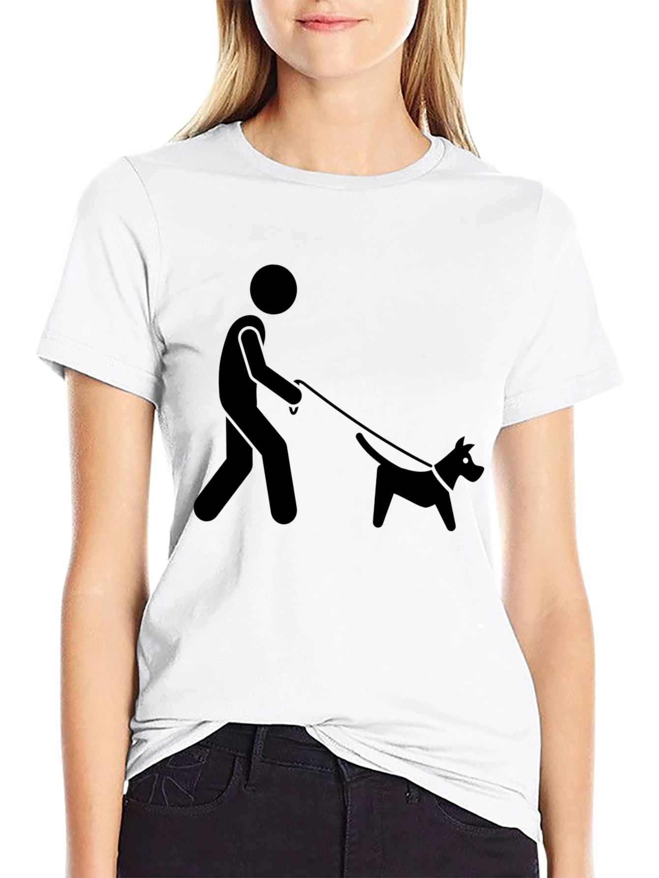 Walking the Dog Graphic Tee