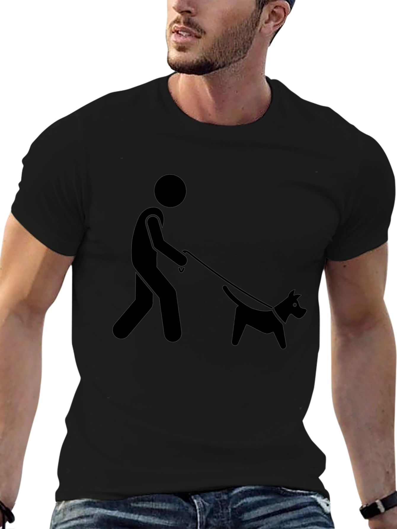 Walking the Dog Graphic Tee