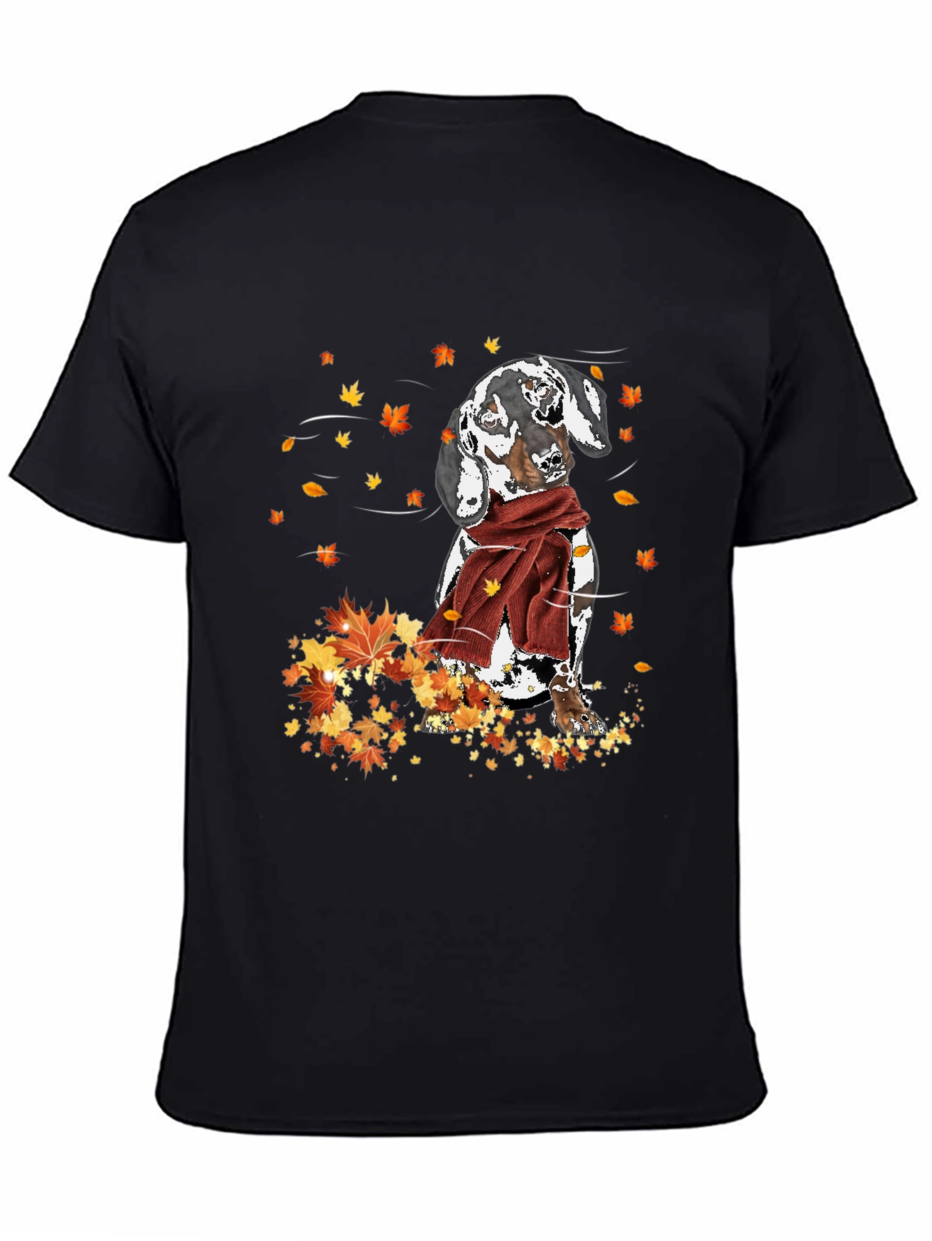 Dachshund Fall Leaves T-Shirt | Cute Dachshund Autumn Tee | Funny Dog Lover Shirt | Dog Lover Gift | Free Shipping $50+