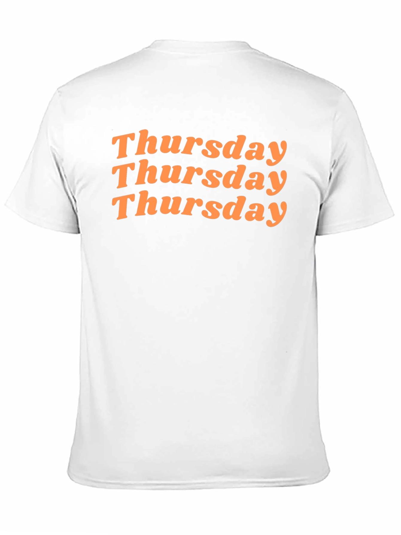 Thursday Graphic Tee - Black Cotton Blend