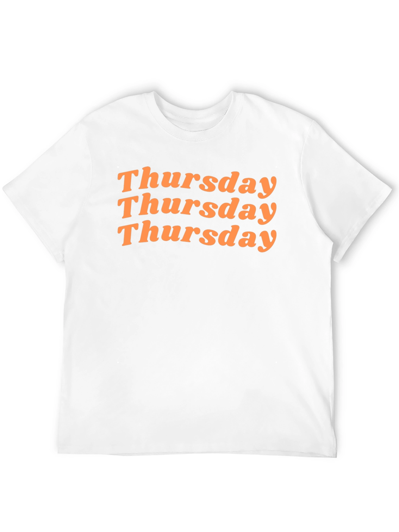 Thursday Graphic Tee - Black Cotton Blend