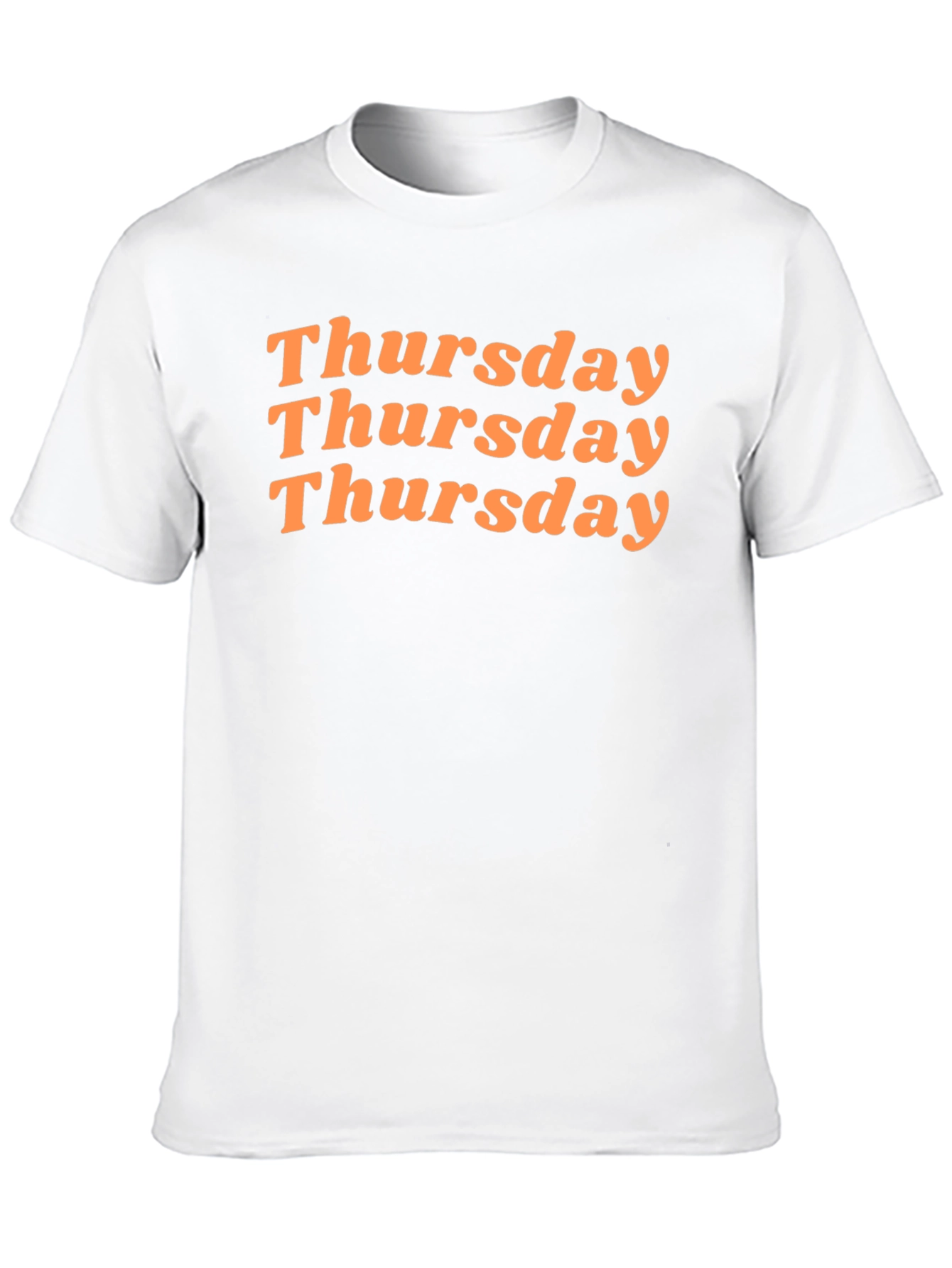 Thursday Graphic Tee - Black Cotton Blend