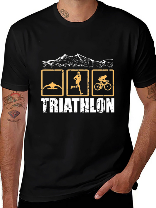 Triathlon Athlete Graphic Tee