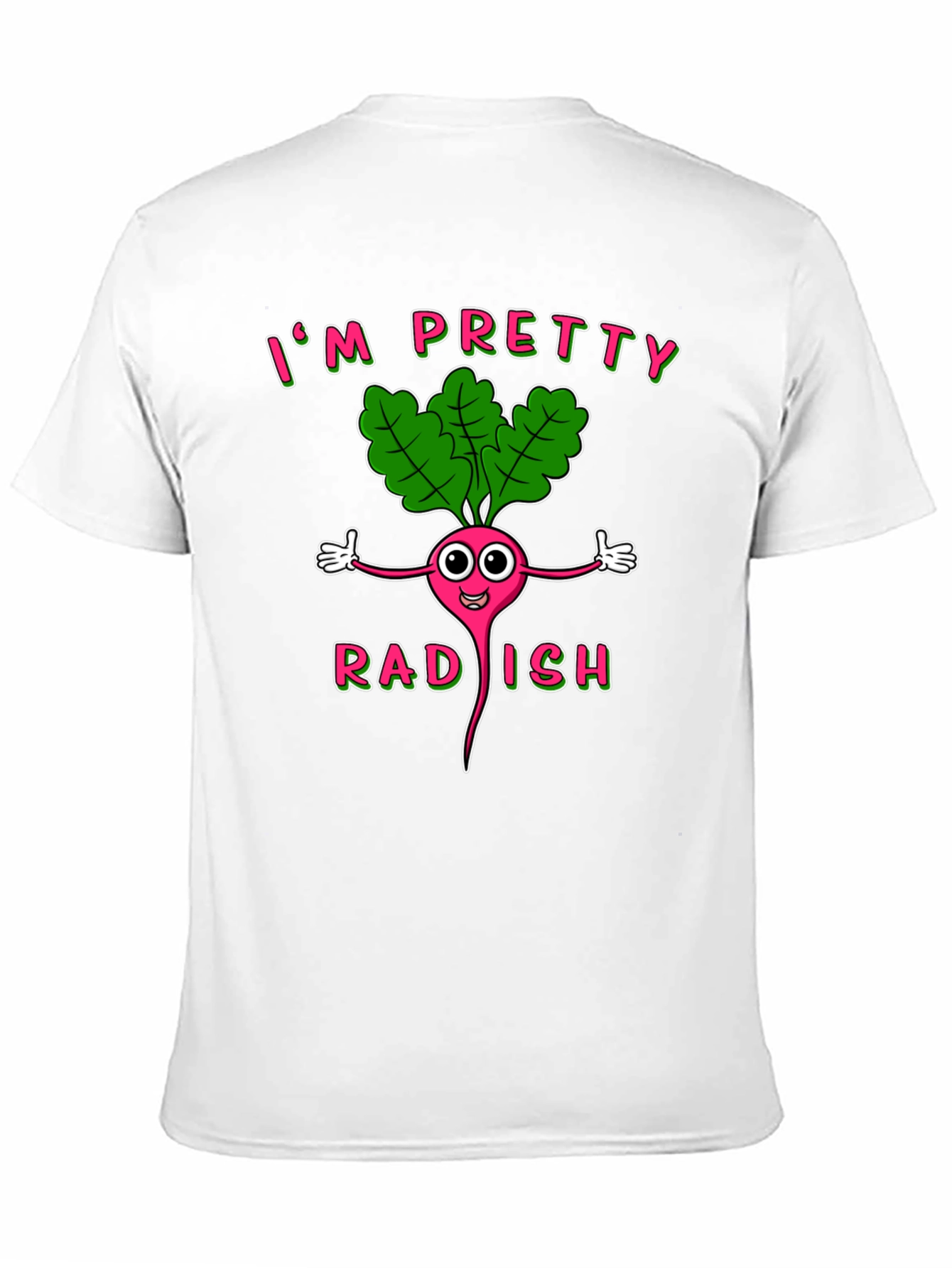 Funny Radish Pun Graphic T-Shirt