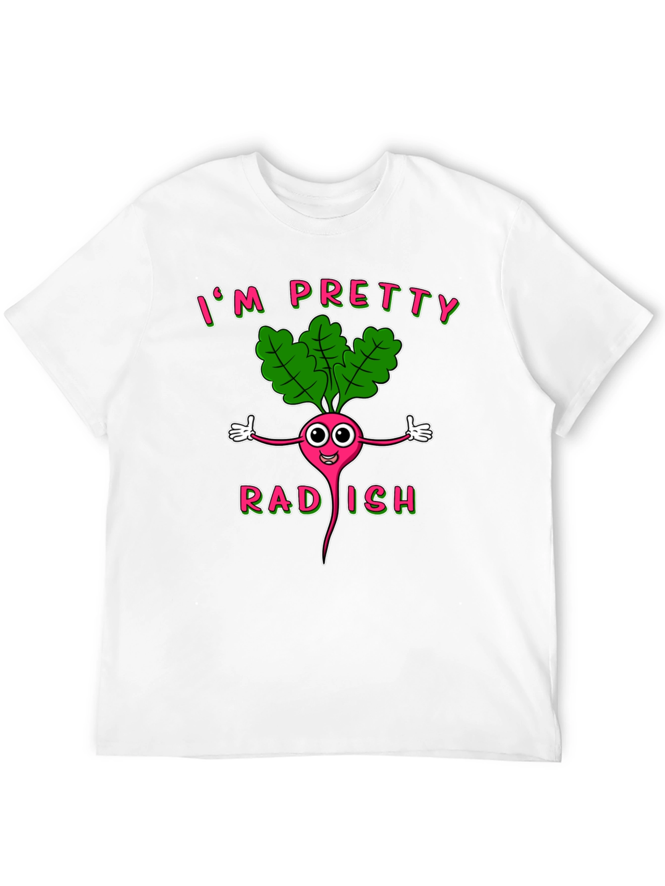 Funny Radish Pun Graphic T-Shirt