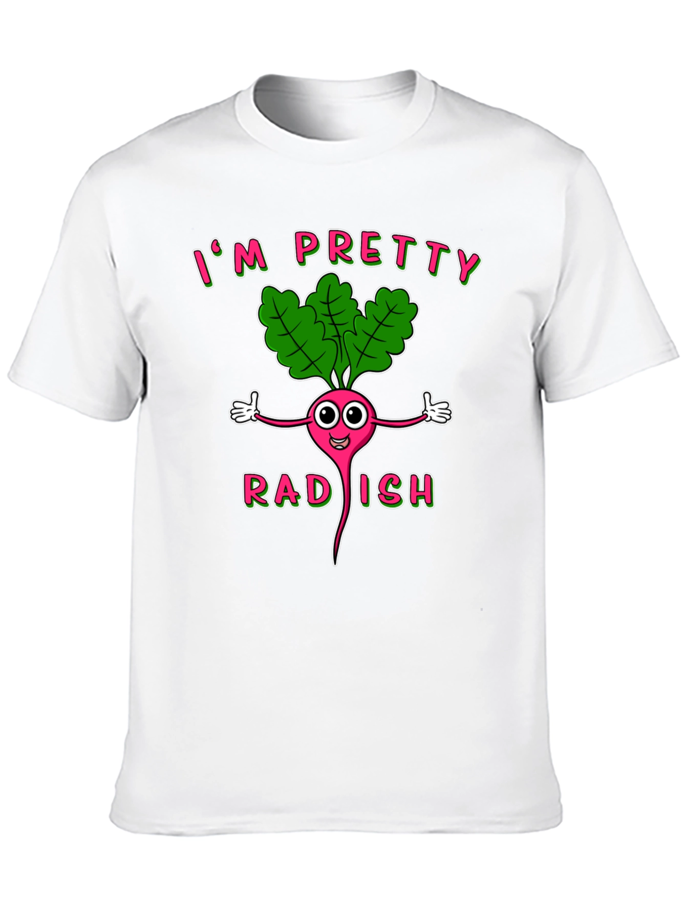 Funny Radish Pun Graphic T-Shirt