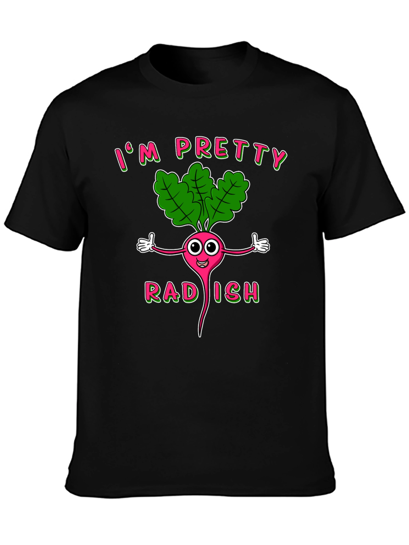 Funny Radish Pun Graphic T-Shirt