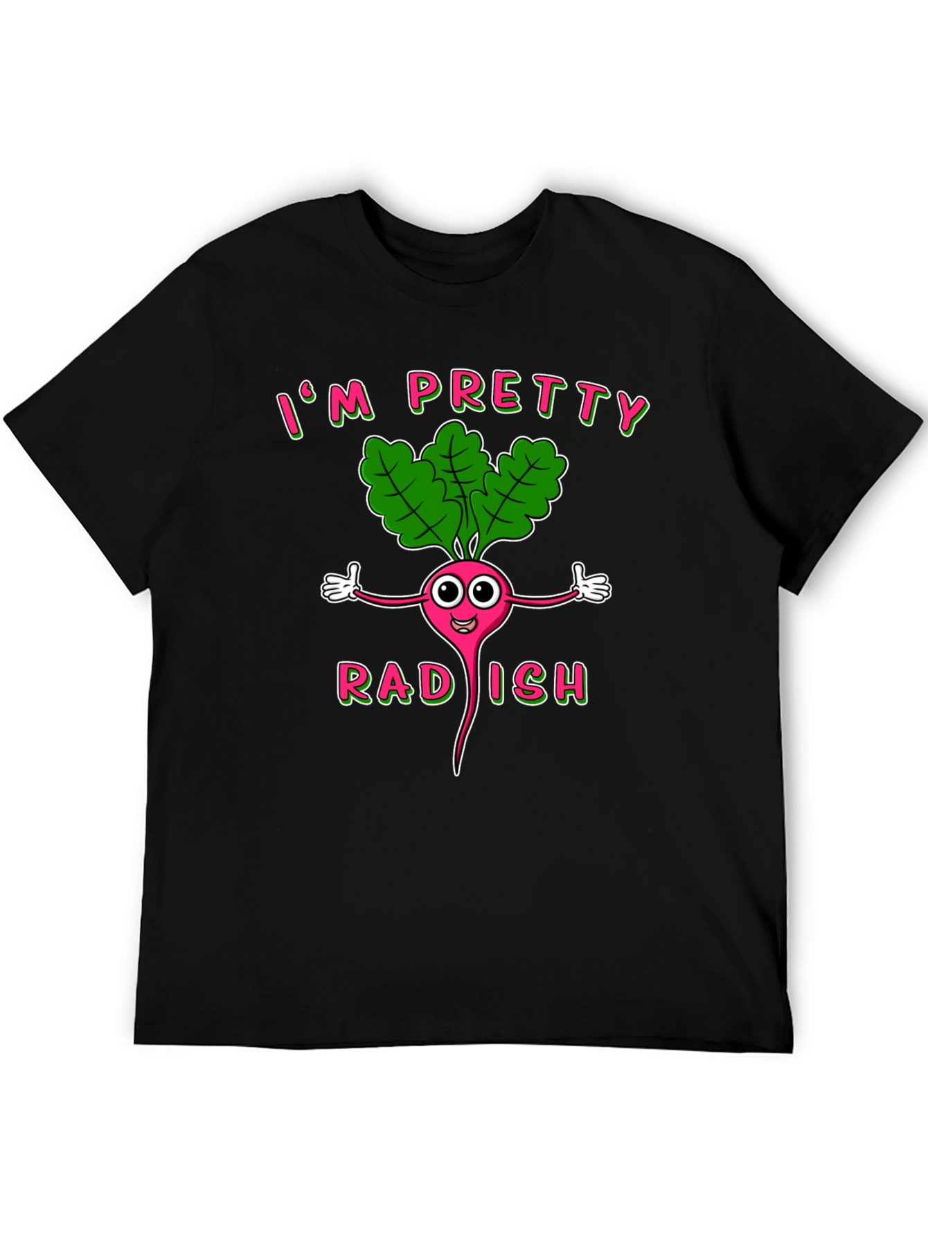 Funny Radish Pun Graphic T-Shirt