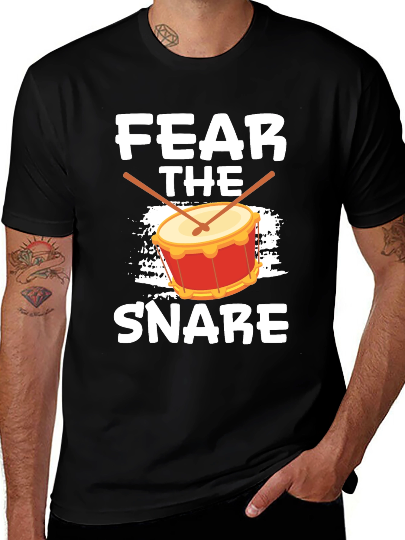 Fear The Snare Drummer Tee