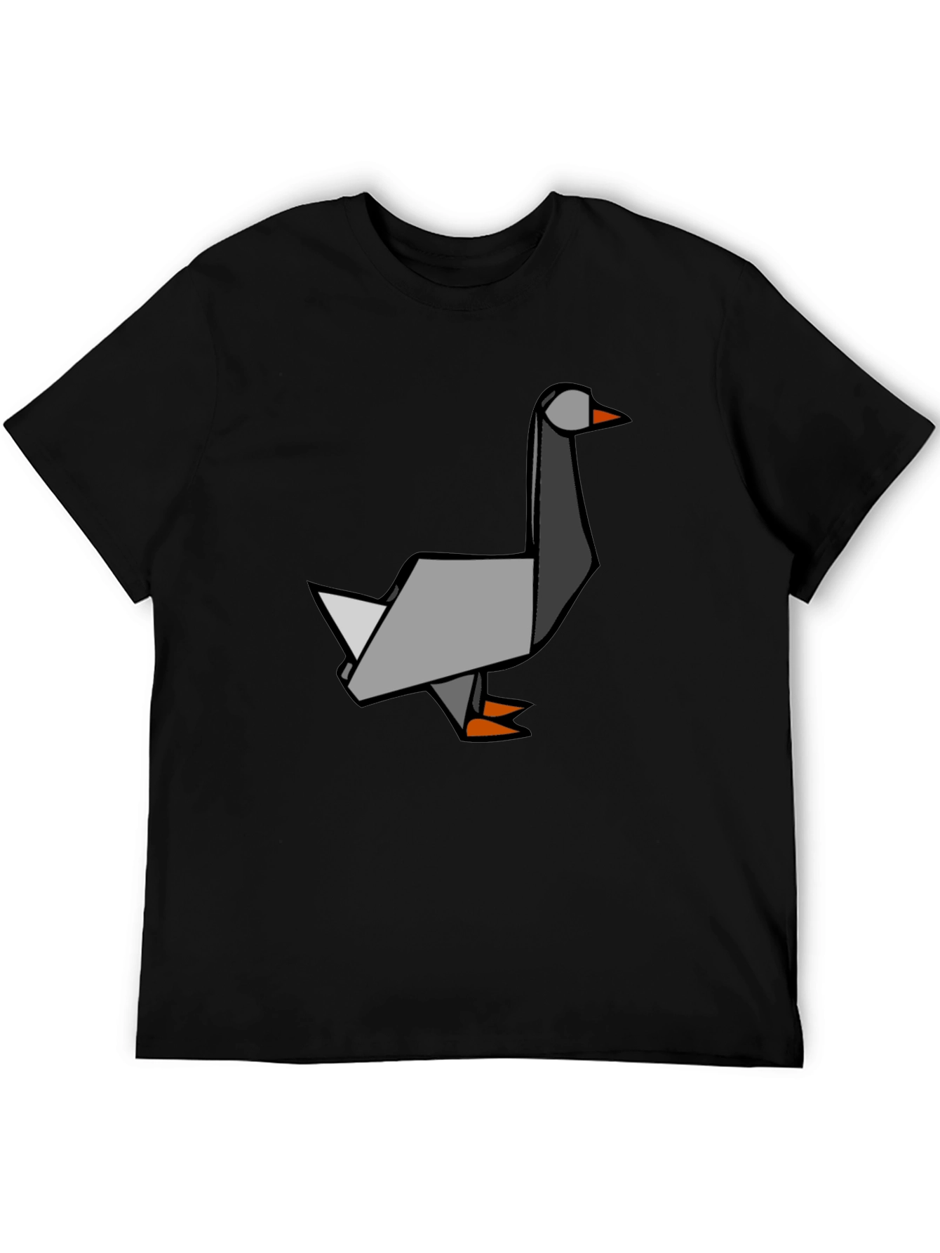 Origami Goose Graphic Tee - Unique Style