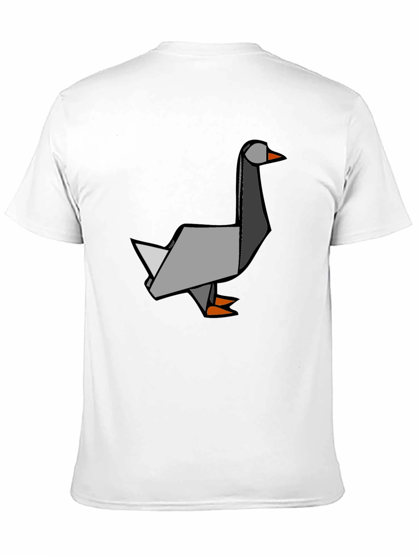 Origami Goose Graphic Tee - Unique Style