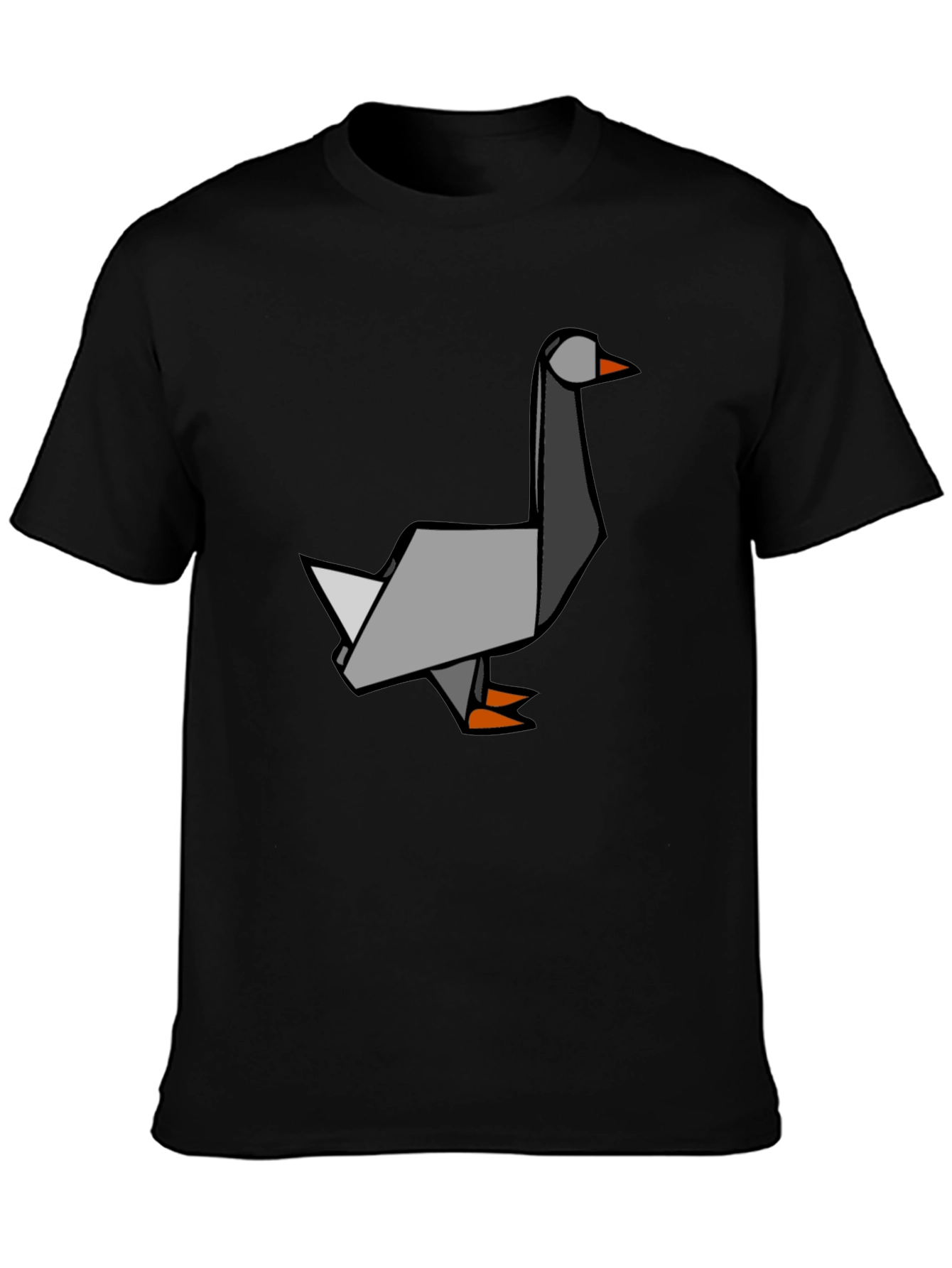 Origami Goose Graphic Tee - Unique Style