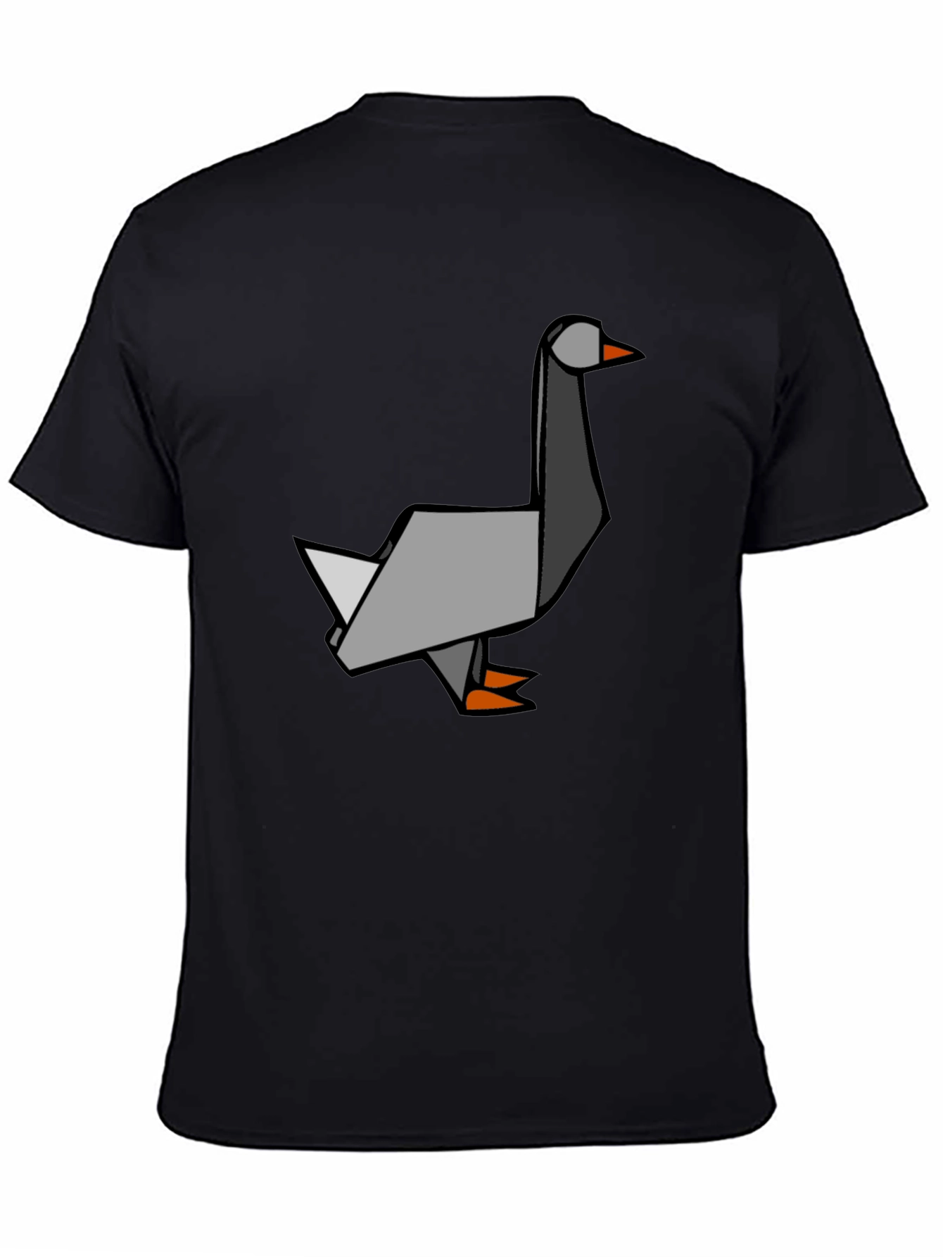 Origami Goose Graphic Tee - Unique Style