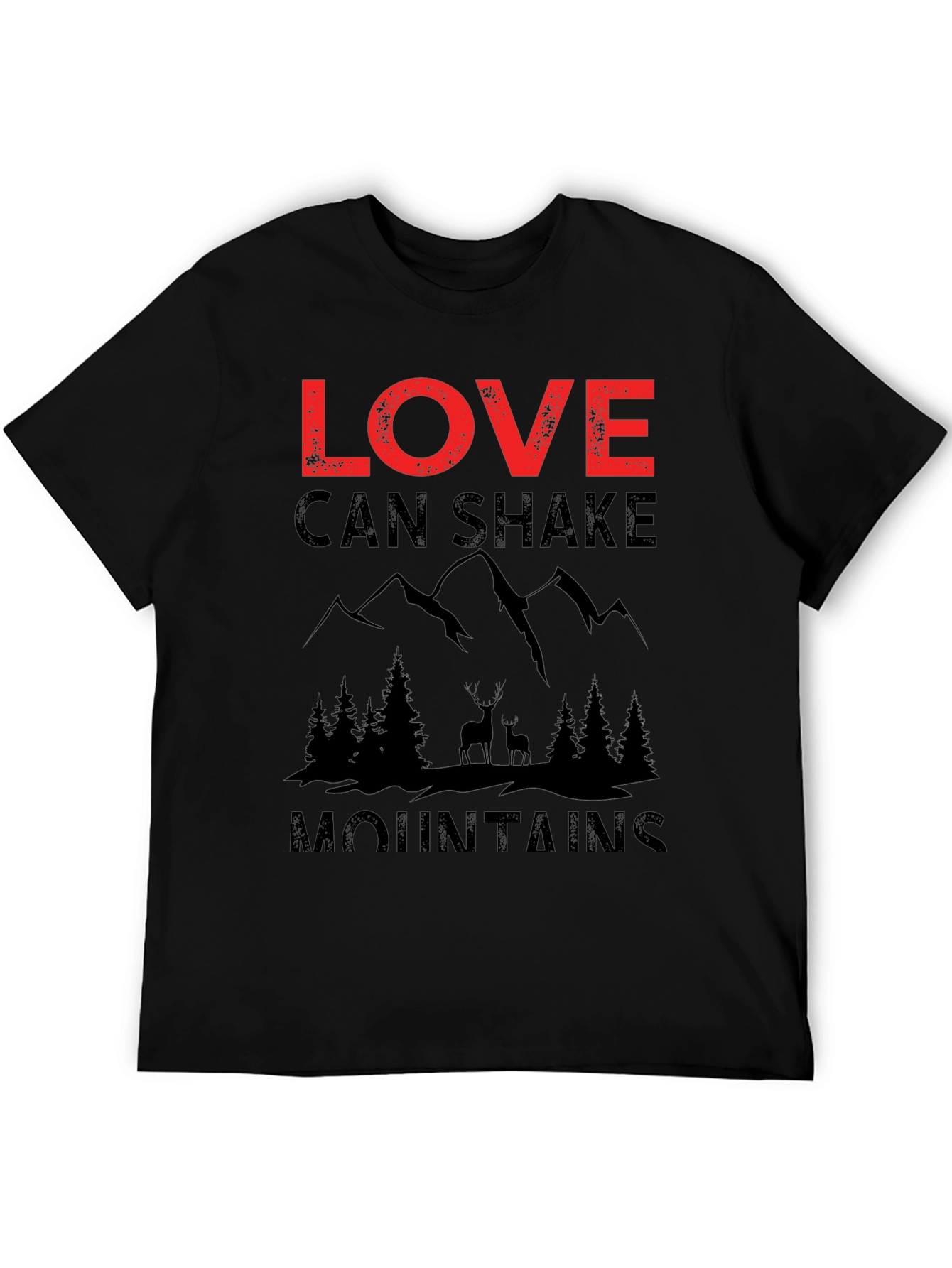 Love Can Shake Mountains Graphic Tee