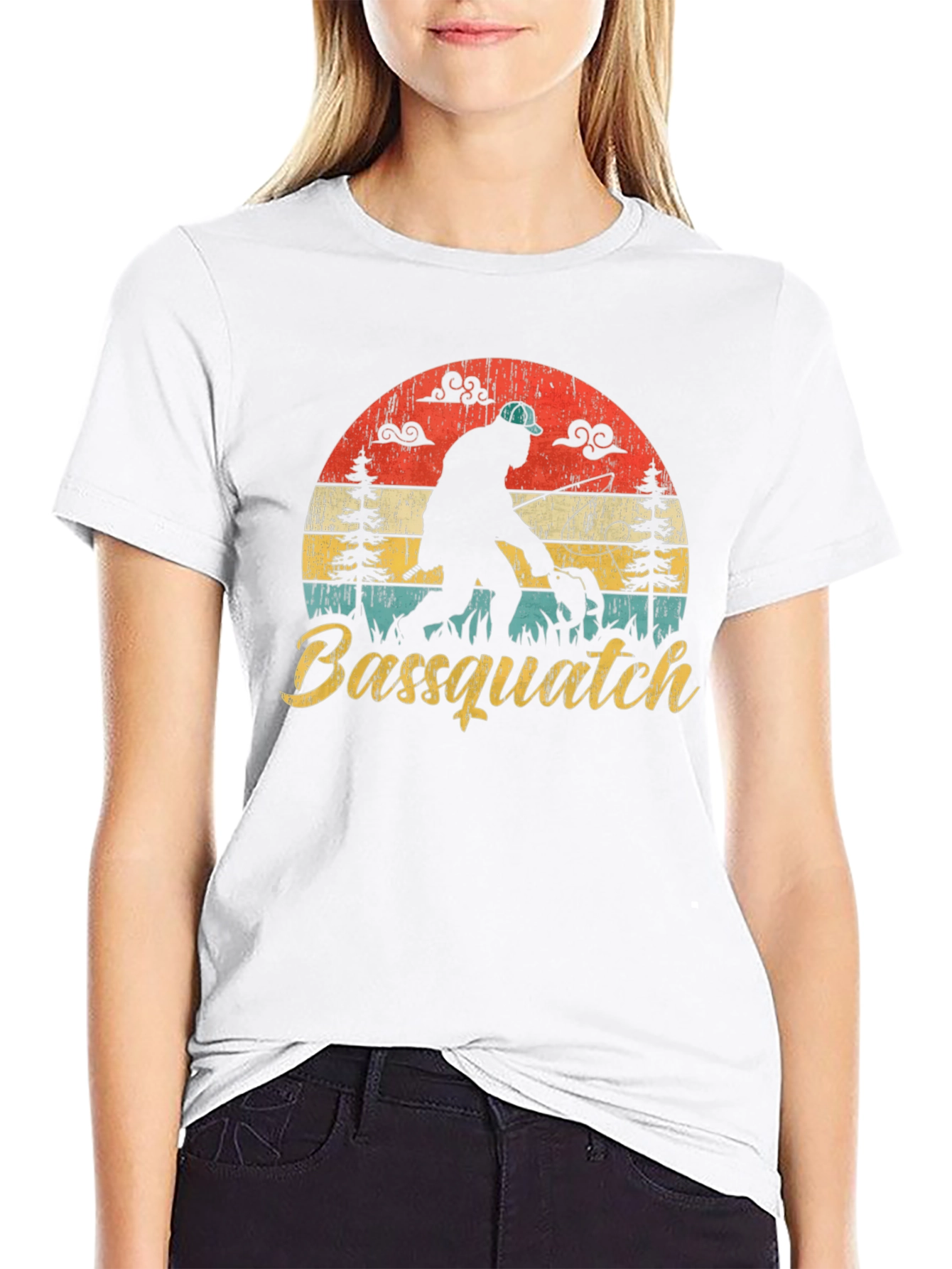 Bassquatch Fishing T-Shirt