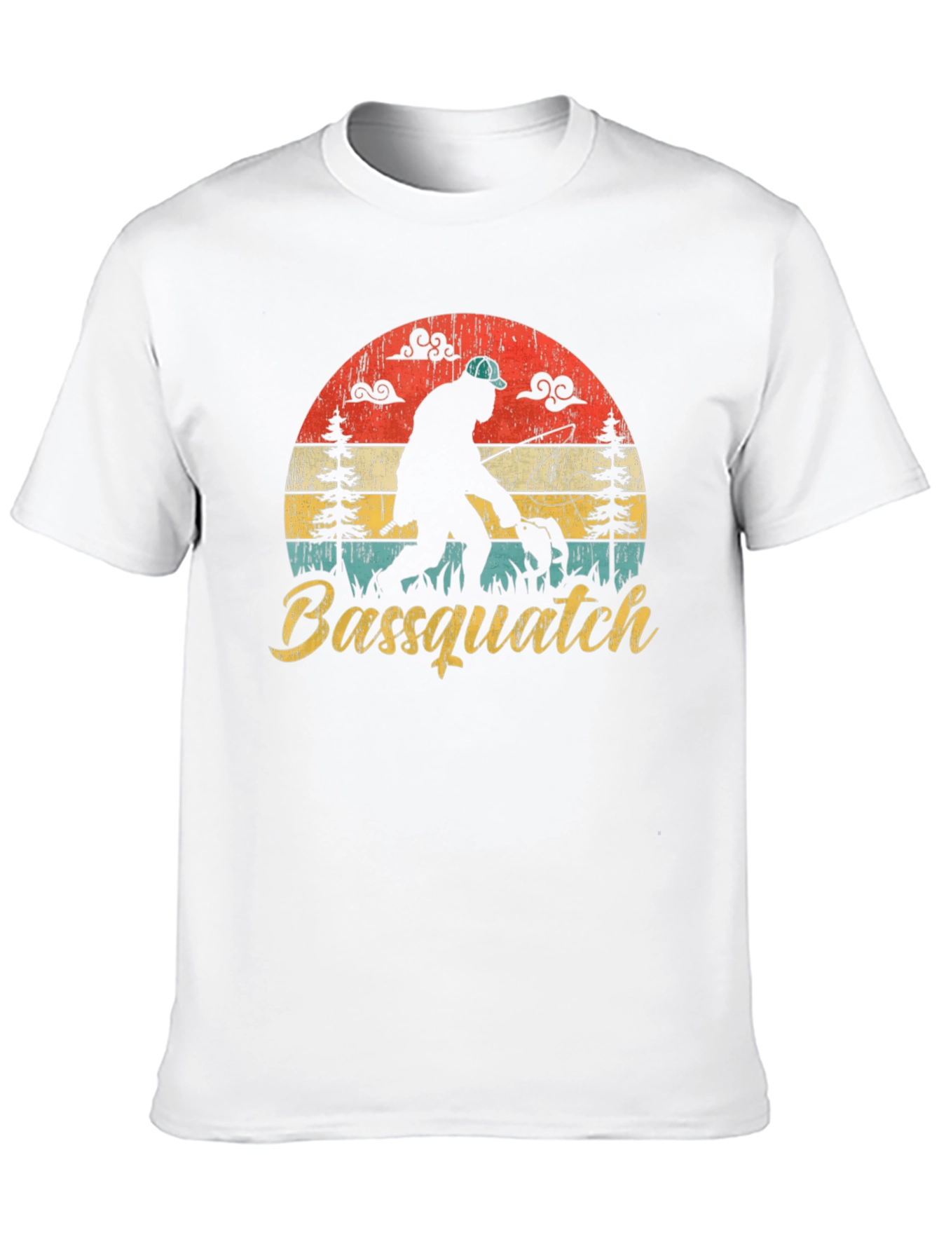 Bassquatch Fishing T-Shirt