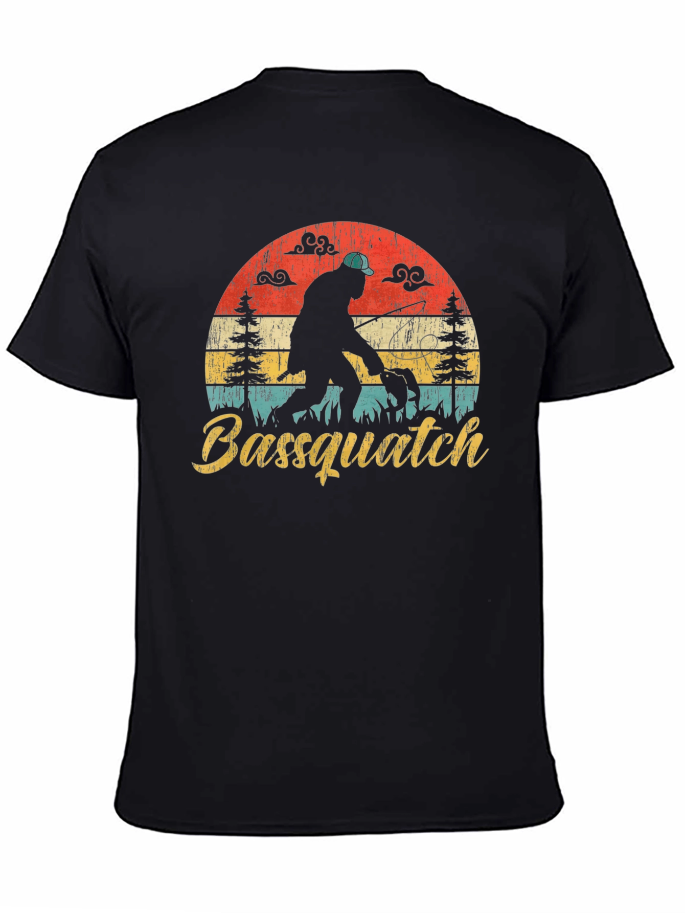 Bassquatch Fishing T-Shirt