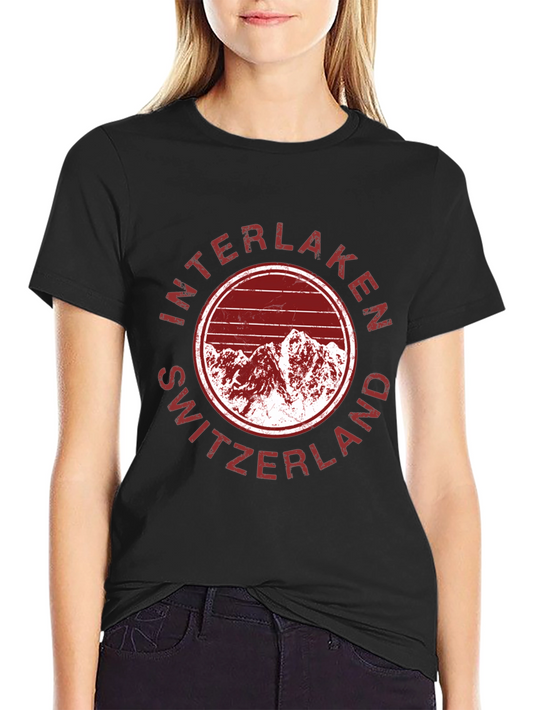 Interlaken Switzerland Graphic Tee