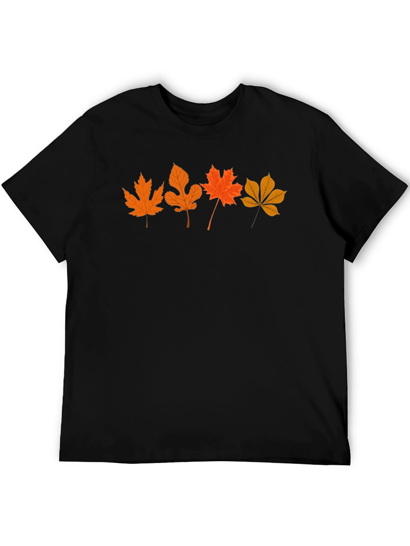 Autumn Leaves T-Shirt - Stylish Fall Design