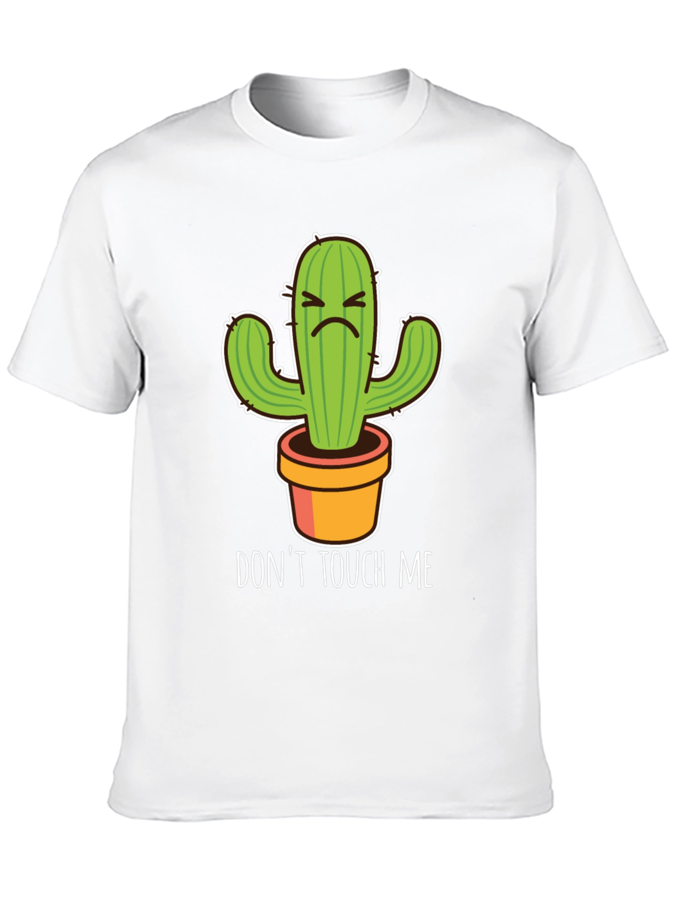 Dont Touch Me Cactus T-Shirt - Funny Graphic Tee