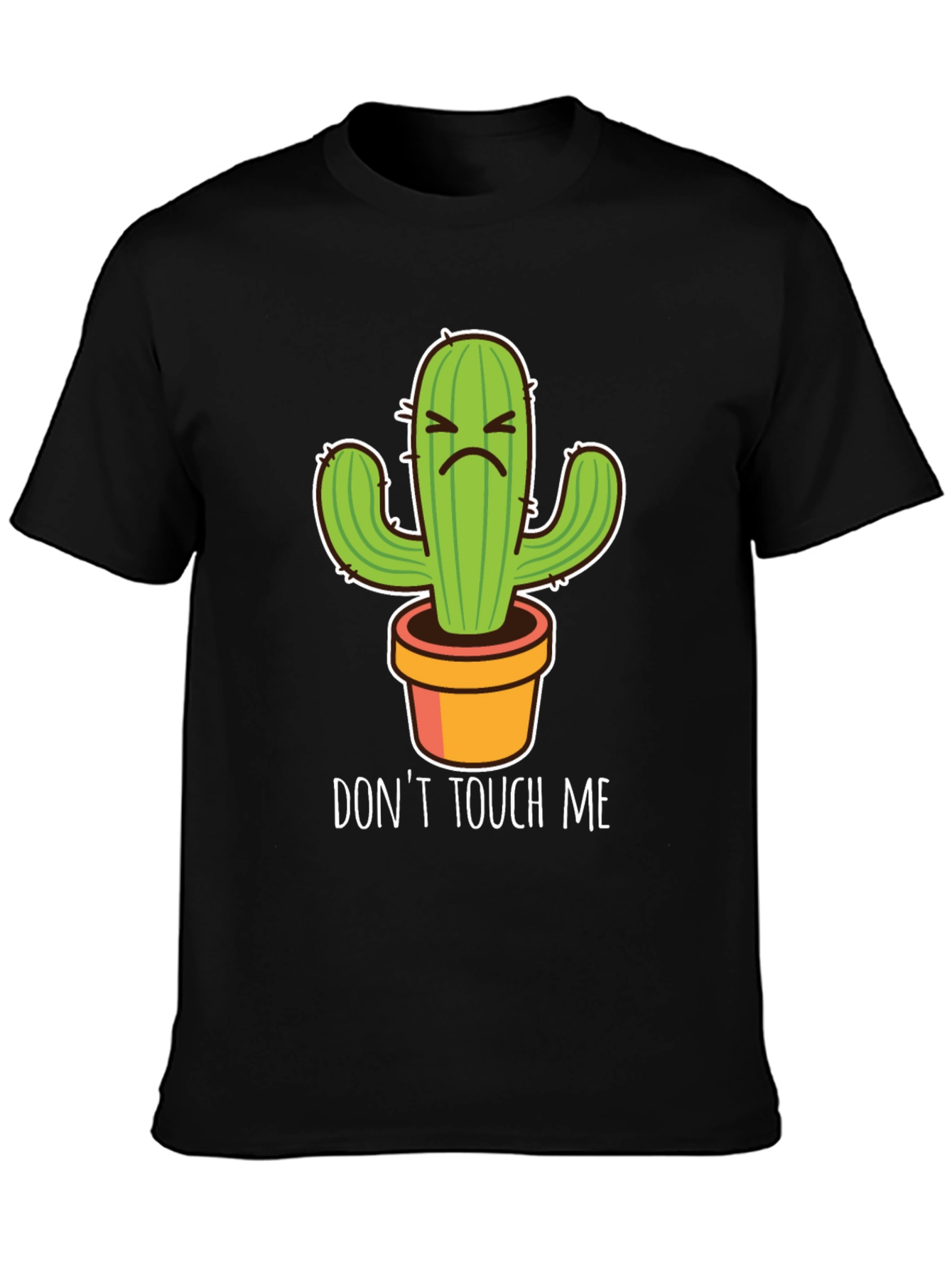 Dont Touch Me Cactus T-Shirt - Funny Graphic Tee