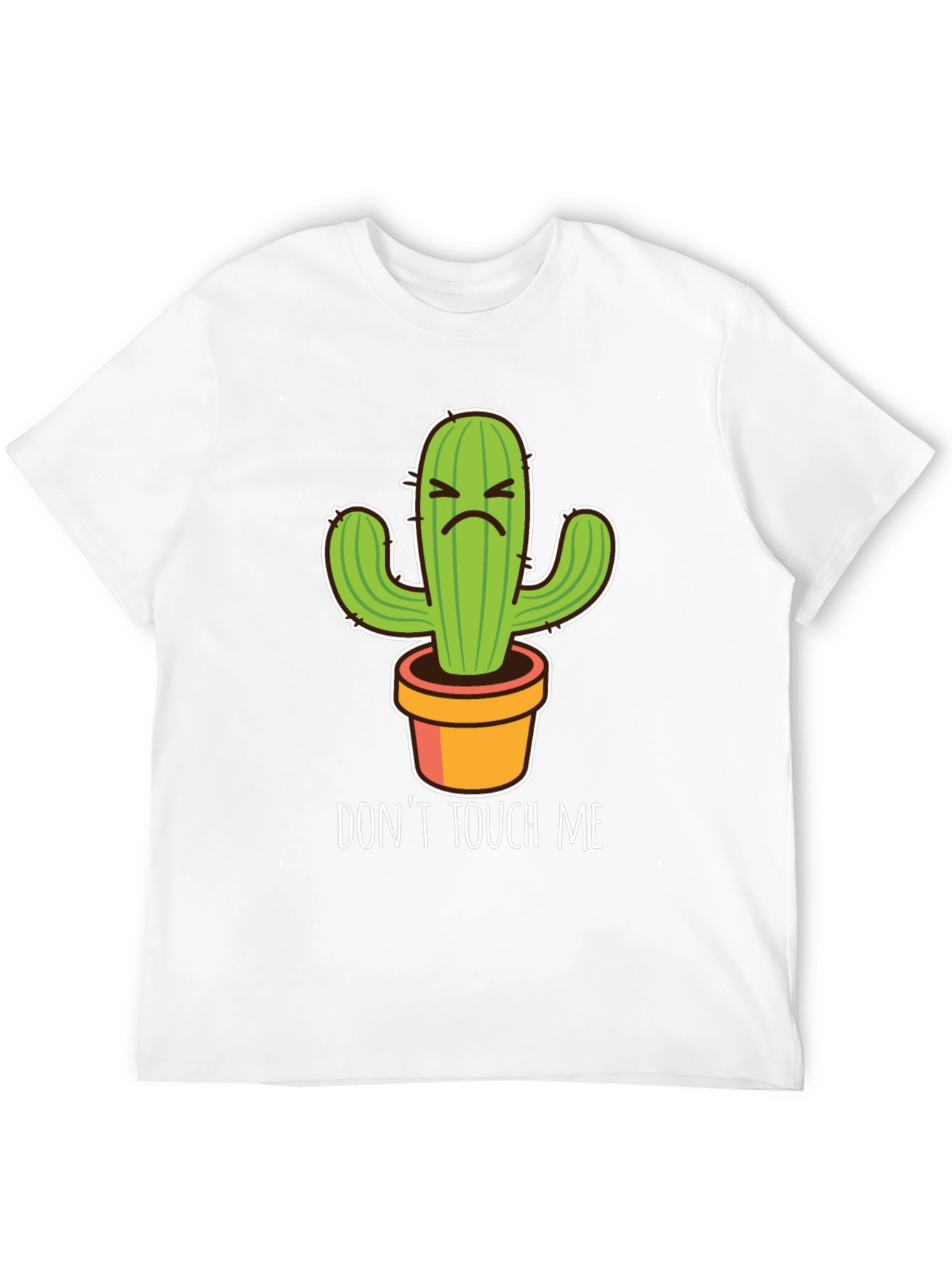 Dont Touch Me Cactus T-Shirt - Funny Graphic Tee