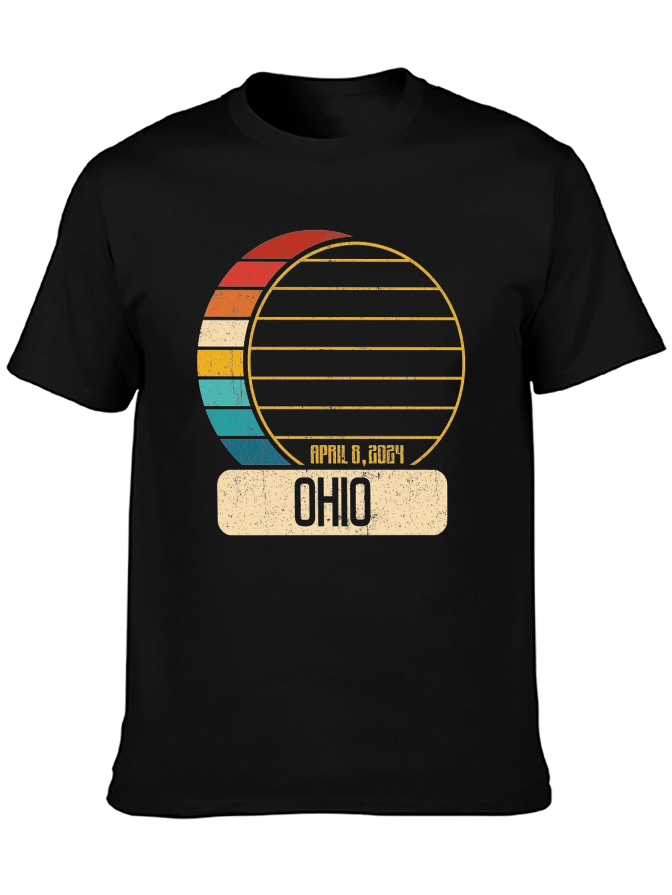 Ohio April 8 2024 Eclipse T-Shirt