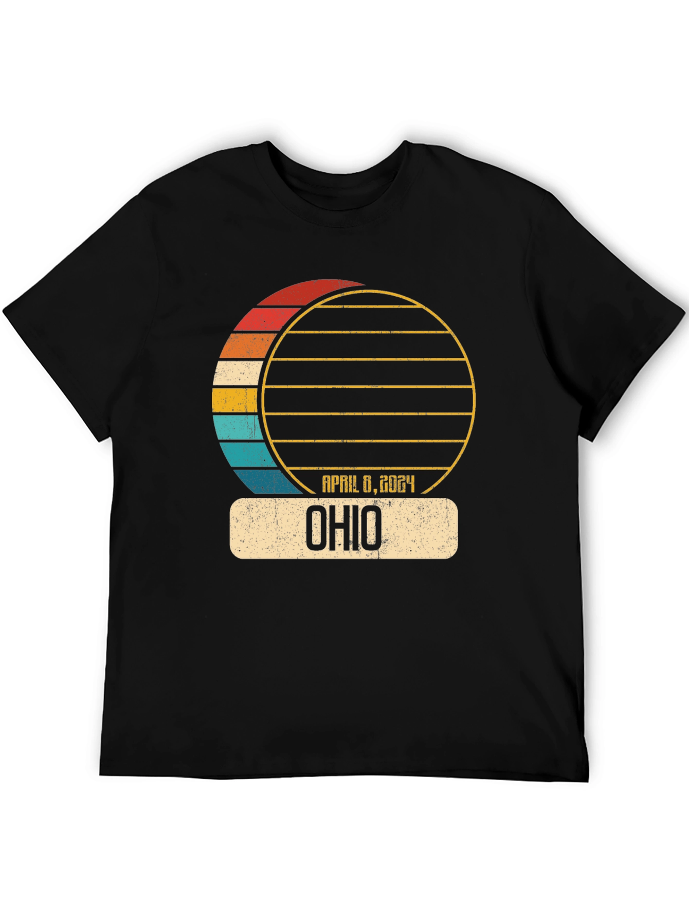 Ohio April 8 2024 Eclipse T-Shirt
