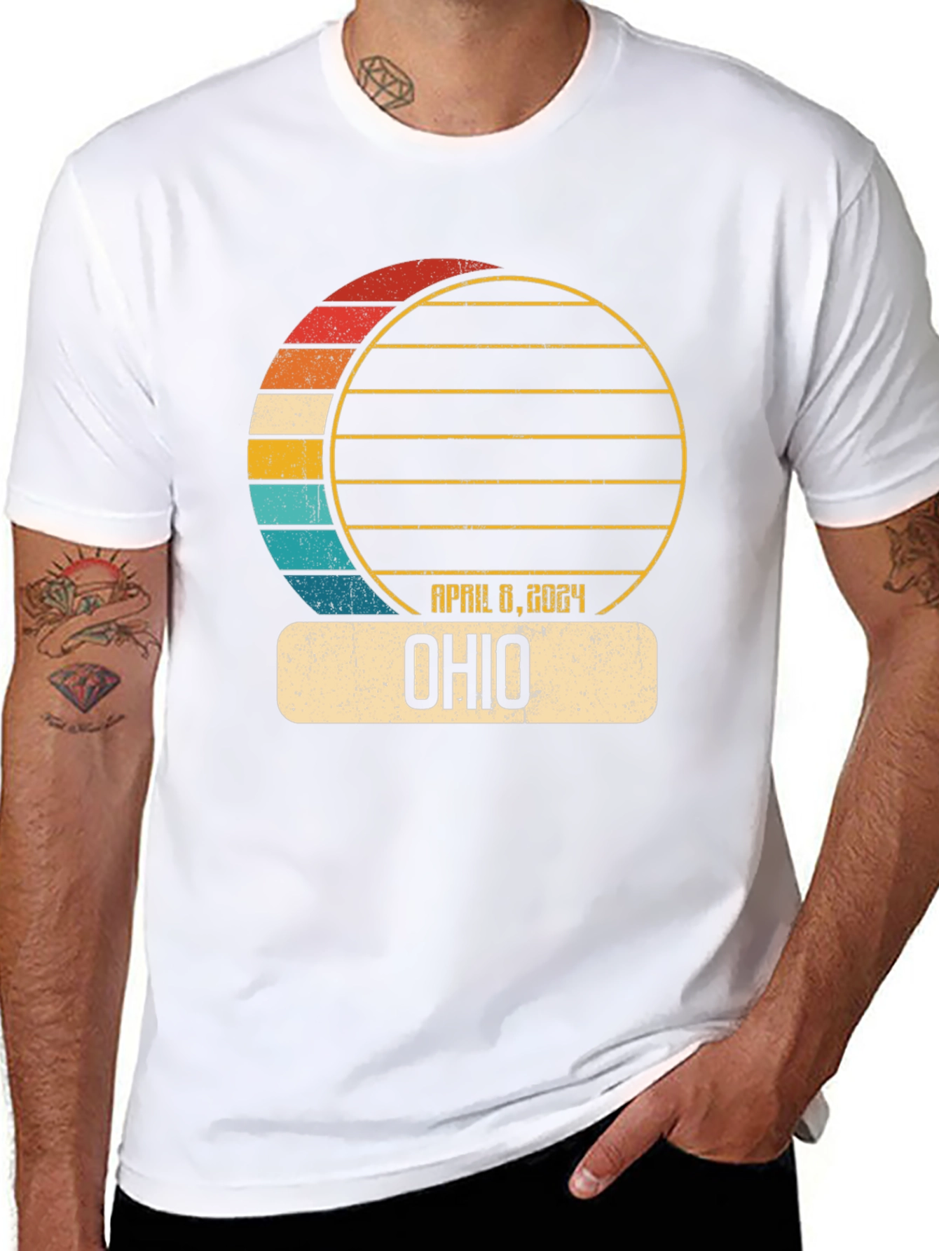 Ohio April 8 2024 Eclipse T-Shirt