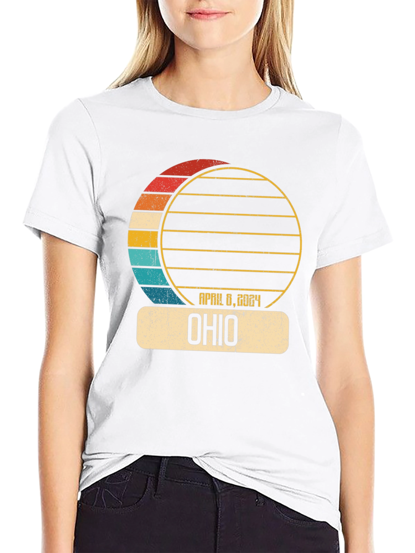 Ohio April 8 2024 Eclipse T-Shirt