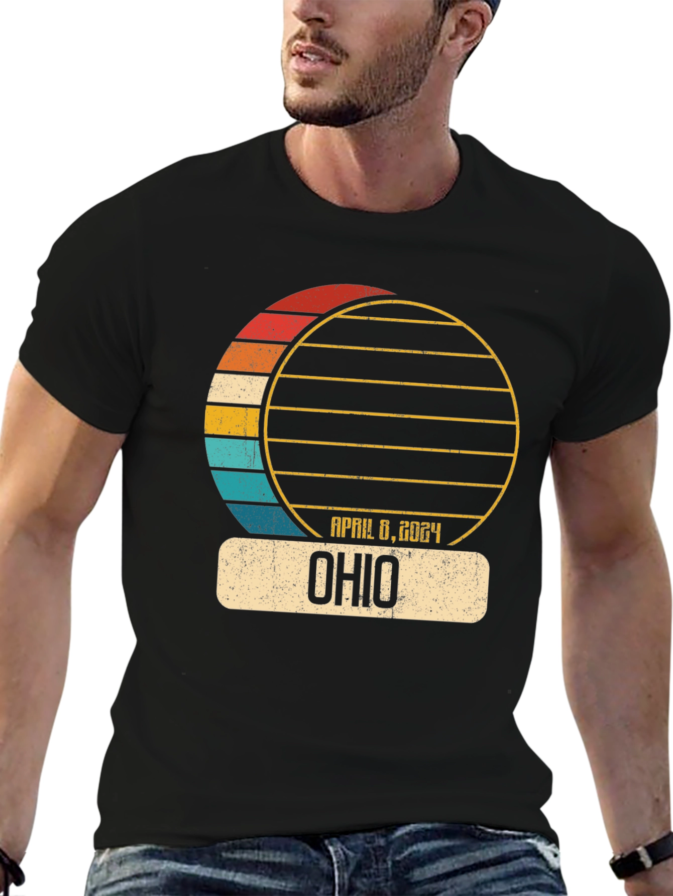 Ohio April 8 2024 Eclipse T-Shirt