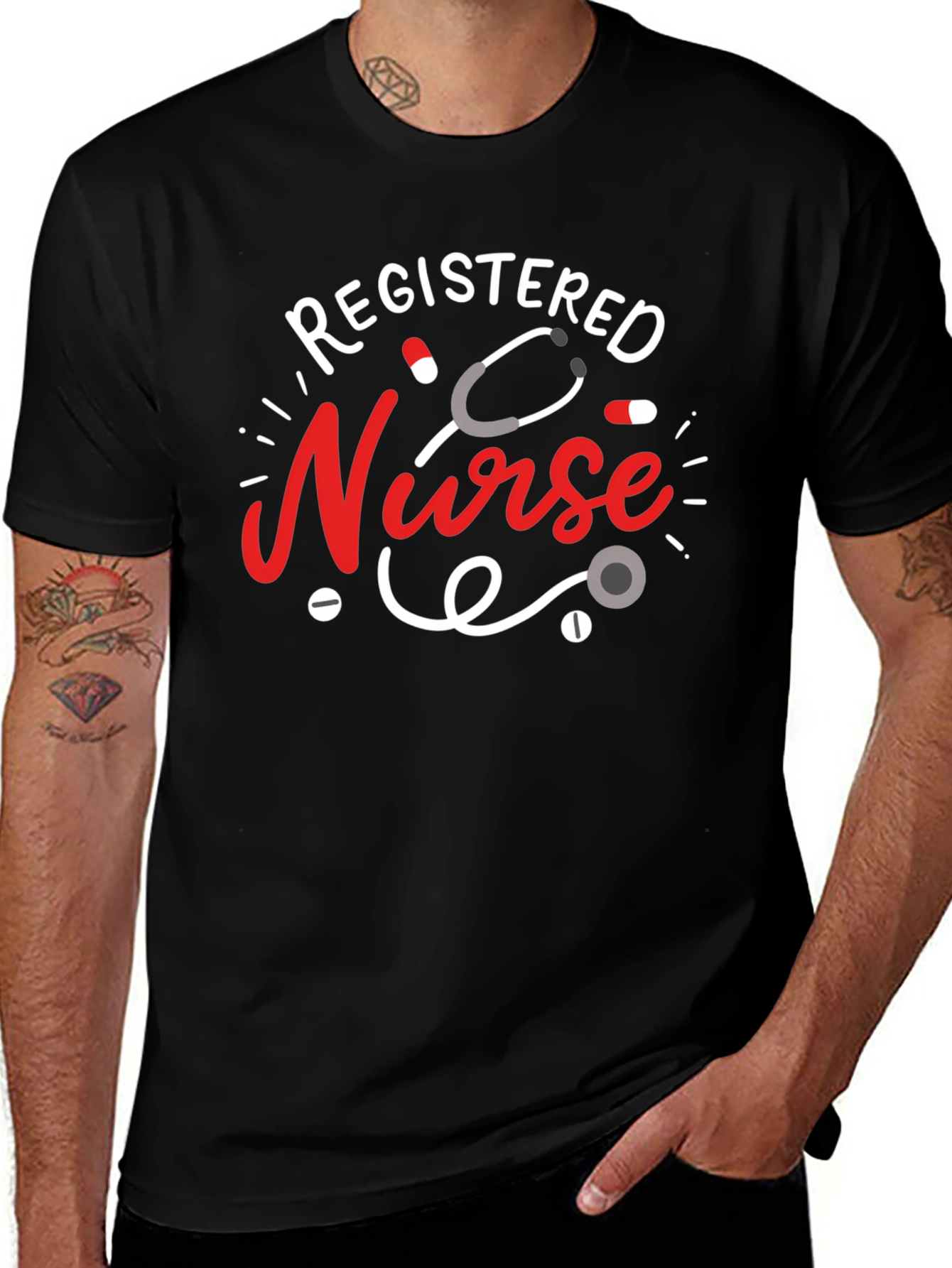 Registered Nurse Graphic T-Shirt