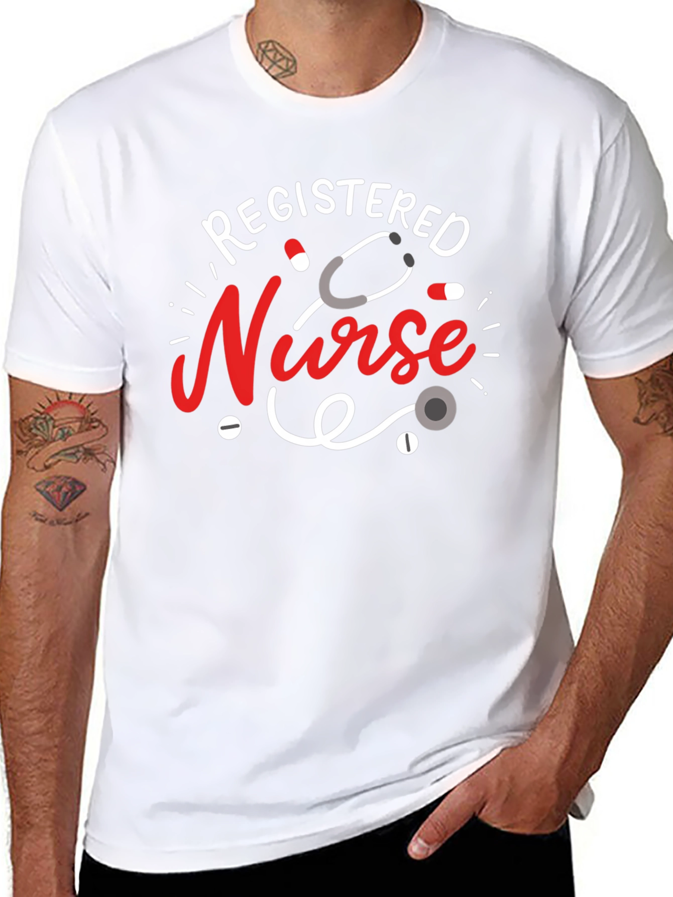 Registered Nurse Graphic T-Shirt