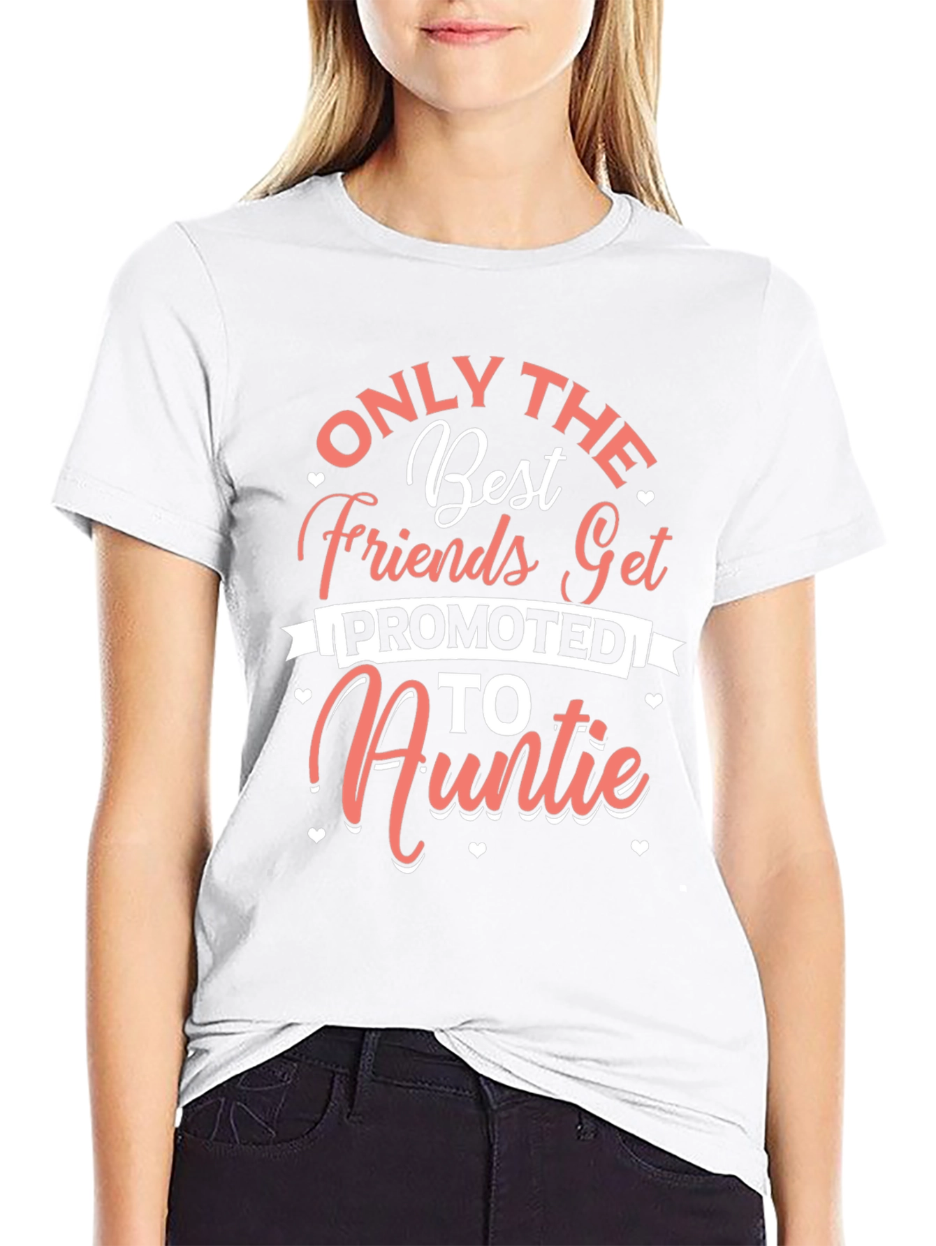 Best Friends Get Promoted to Auntie T-Shirt