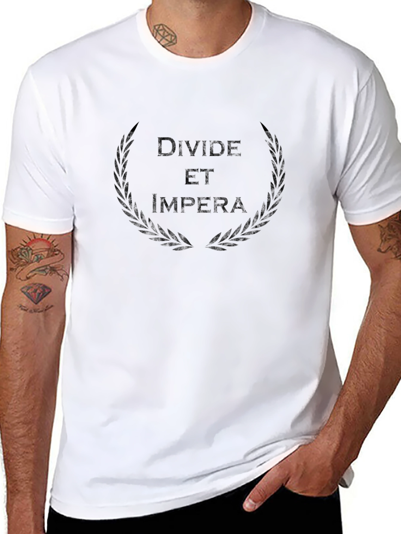 Divide Et Impera Black T-Shirt