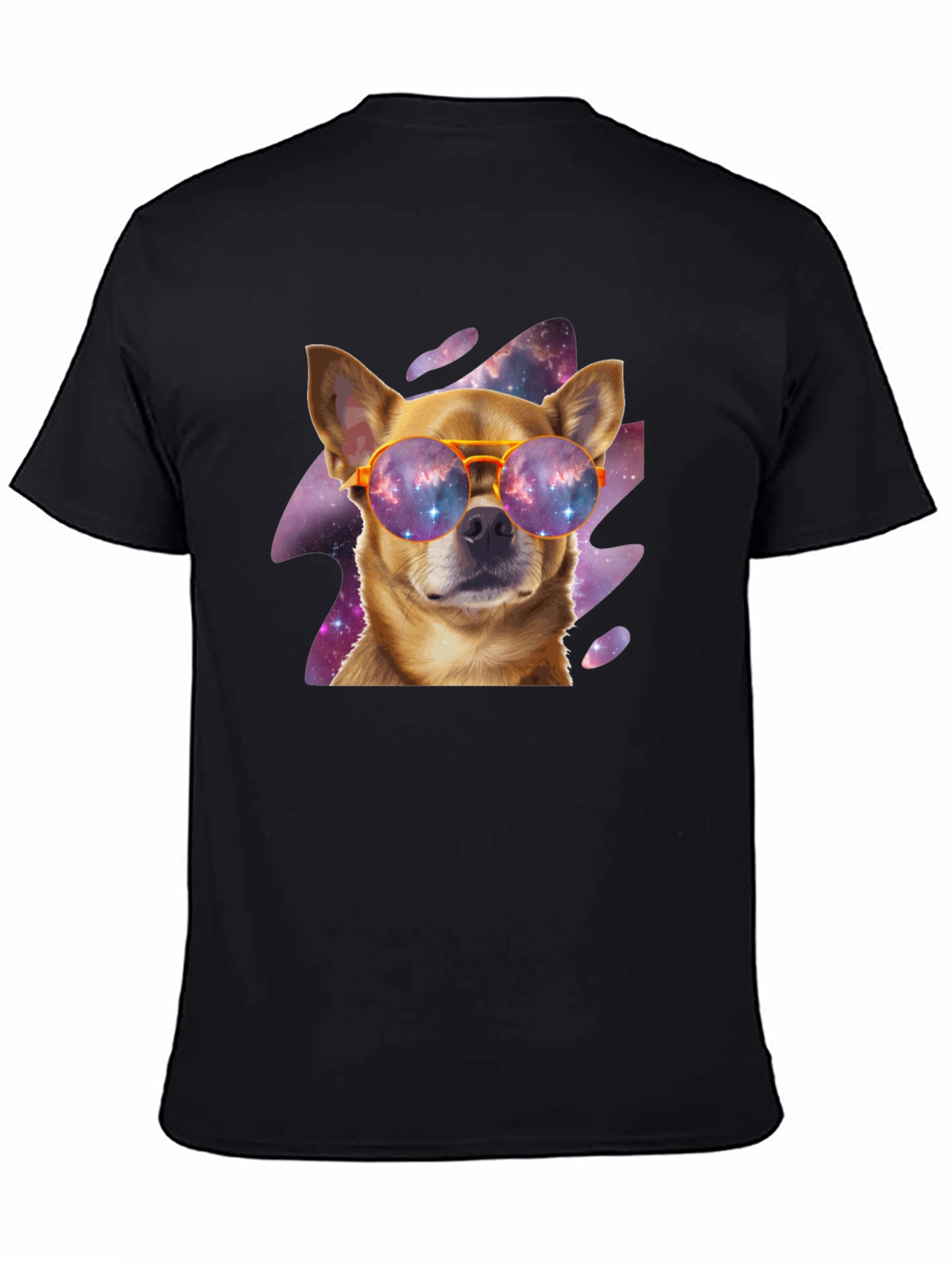 Galaxy Chihuahua Sunglasses T-Shirt – Cool Dog Lover Graphic Tee