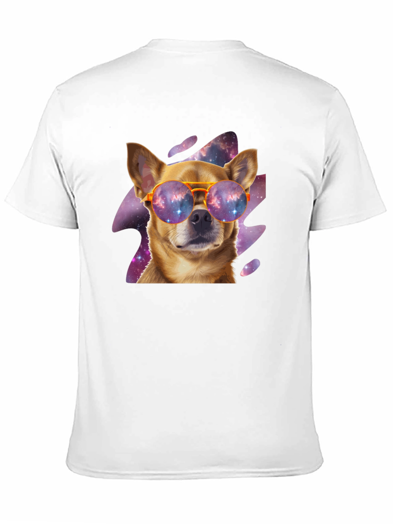 Galaxy Chihuahua Sunglasses T-Shirt – Cool Dog Lover Graphic Tee